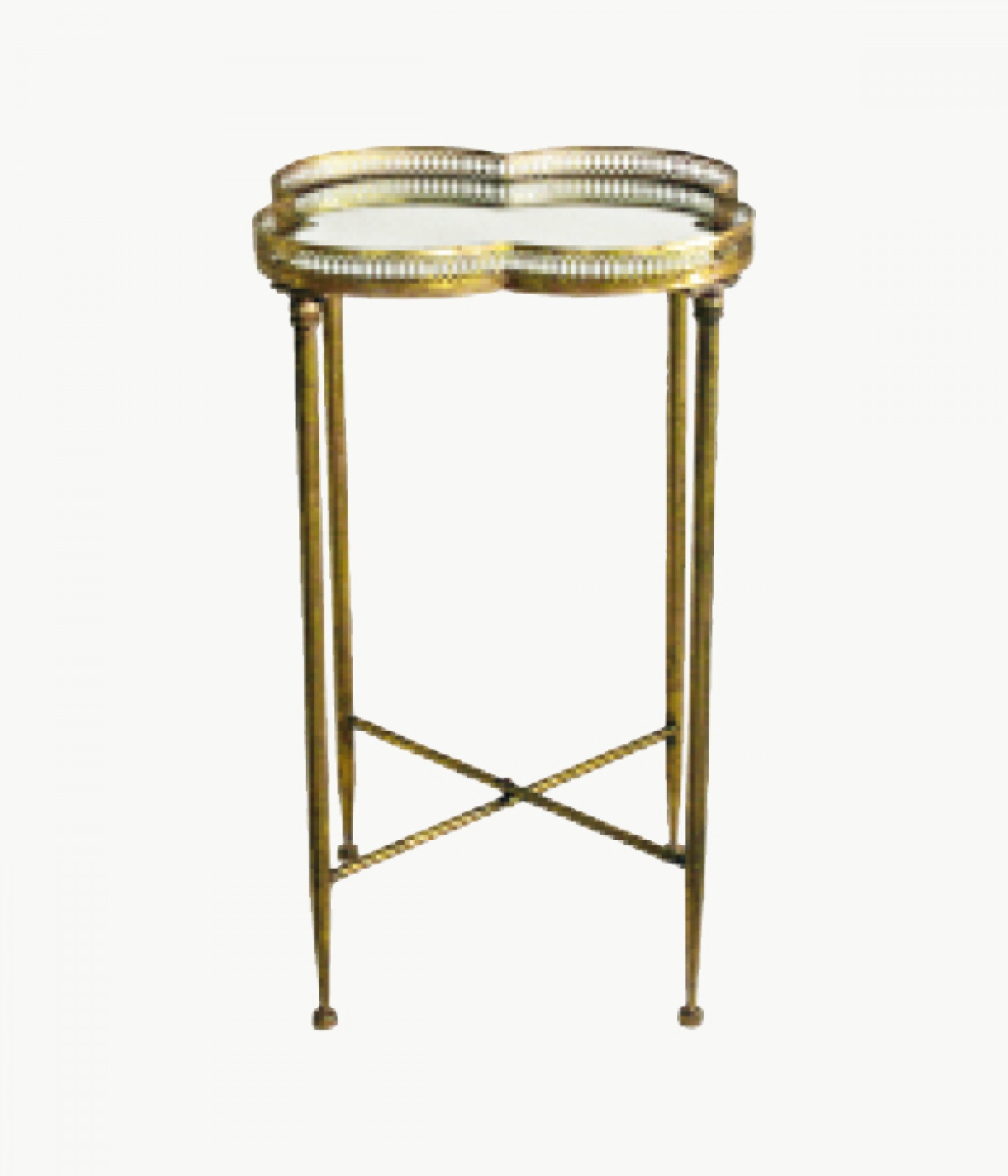 Antique French-style occasional table