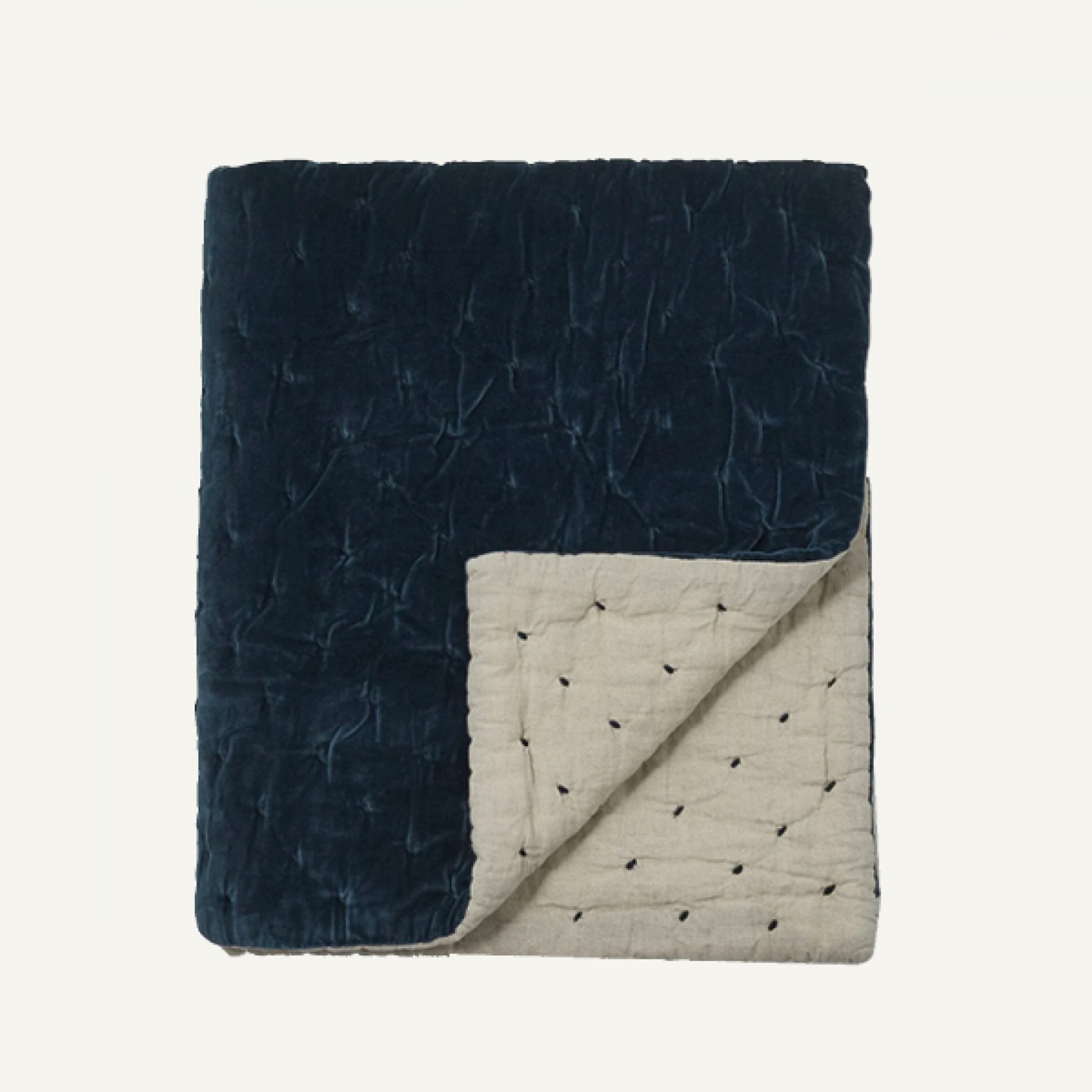 Velvet bedspread