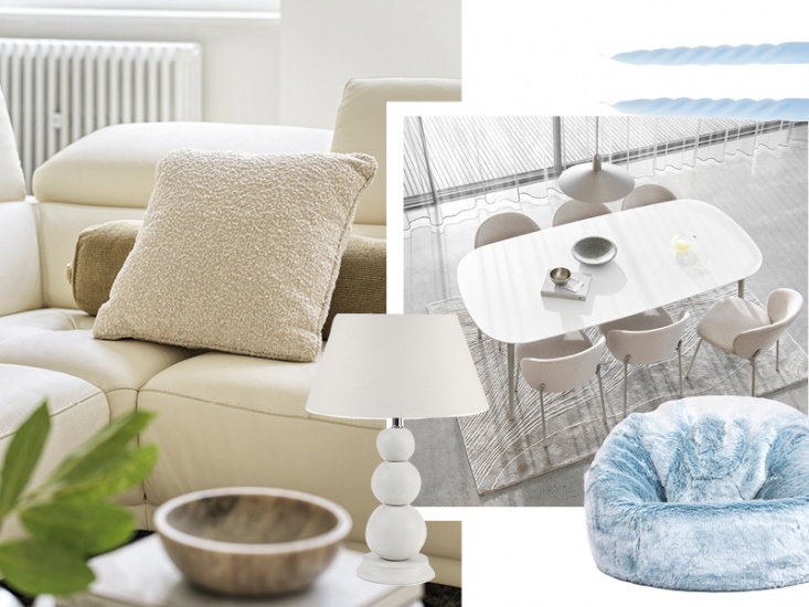 collage of featured furniture