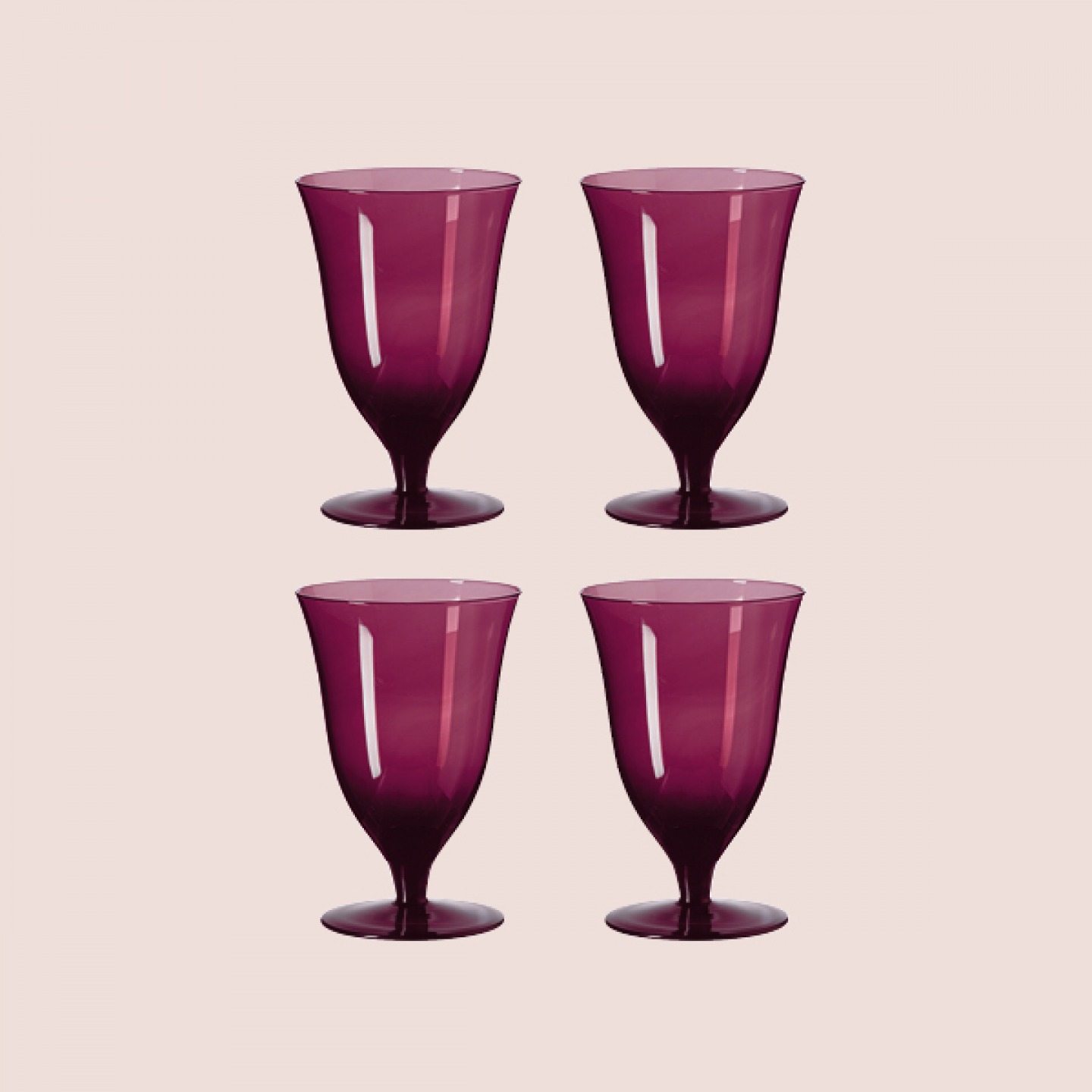 Lavaux glass goblets