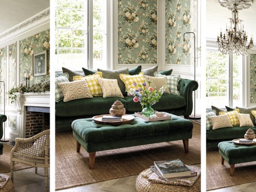 Use Pretty Floral Accents to Add a Touch of Spring to Your Home