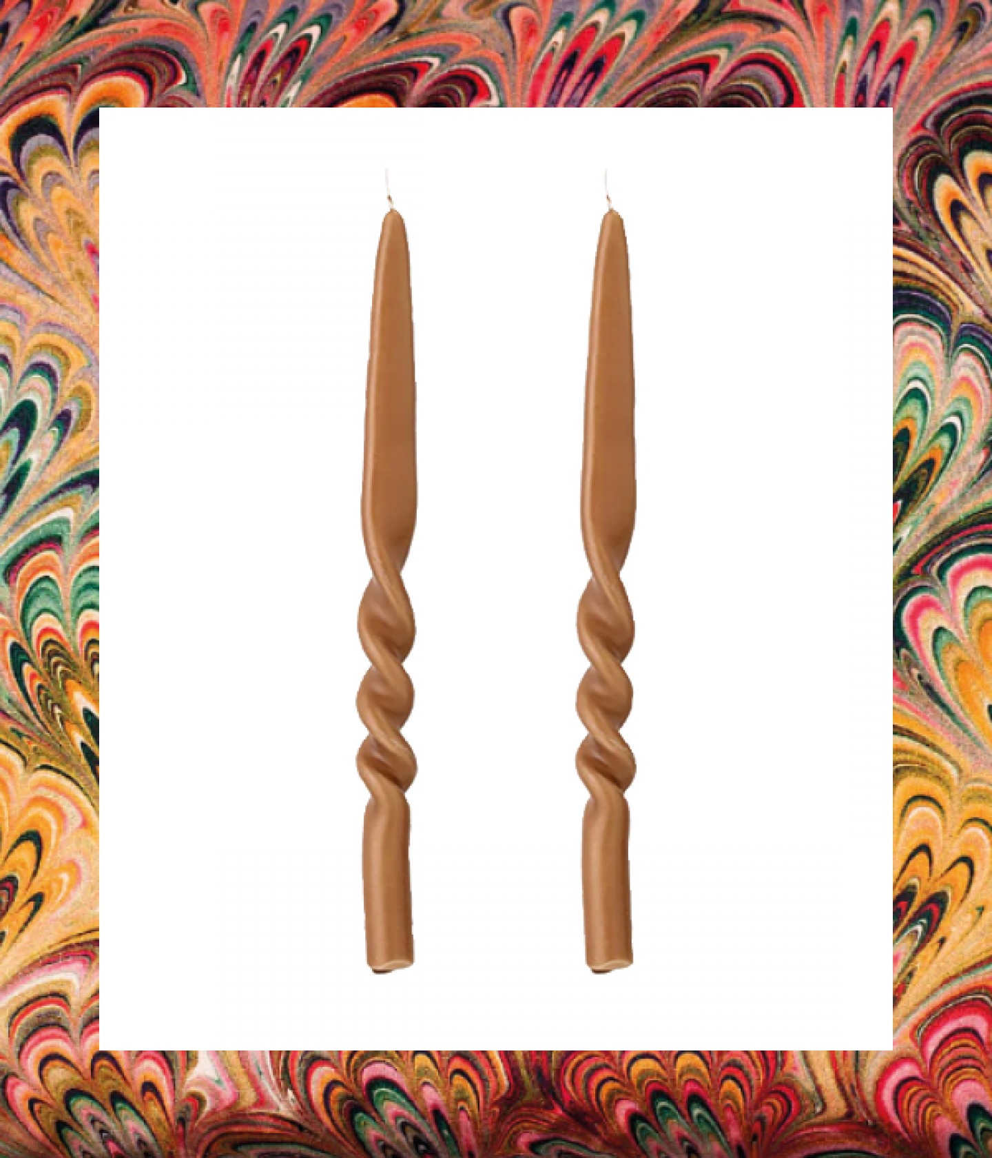 Twist candle (set of two)