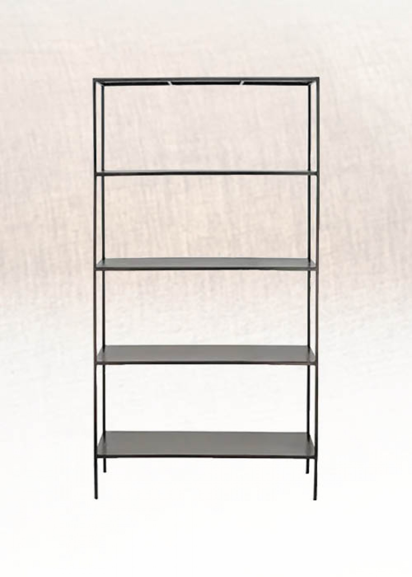 Metal bookcase