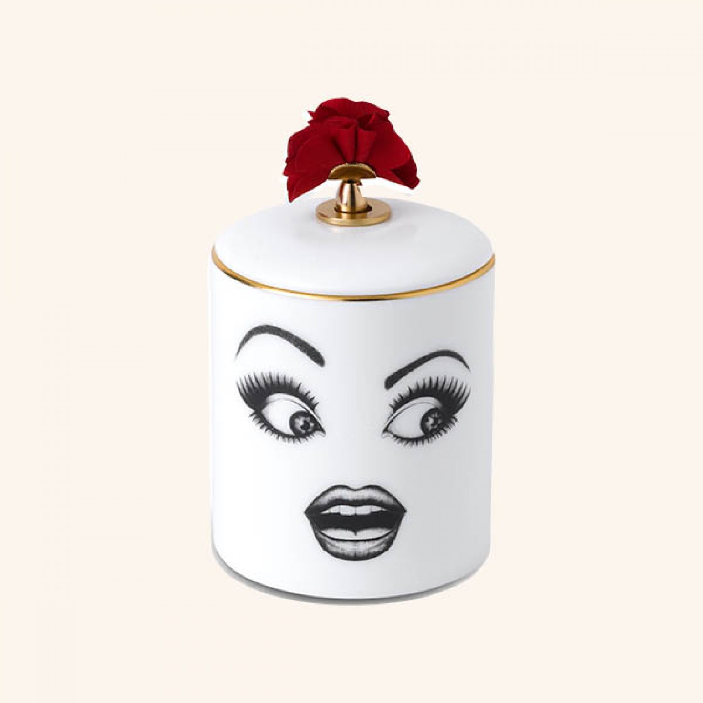 The Prankster scented candle with hat
