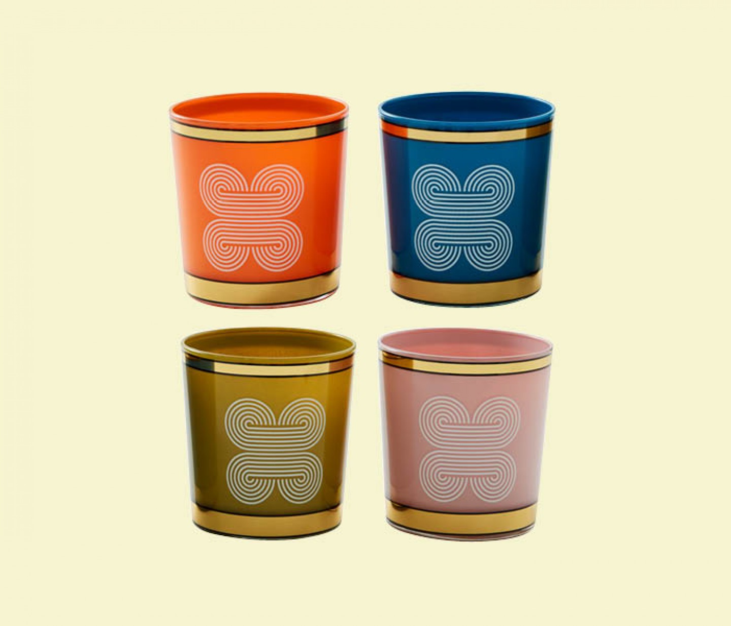 Pompidou glassware (set of 4)