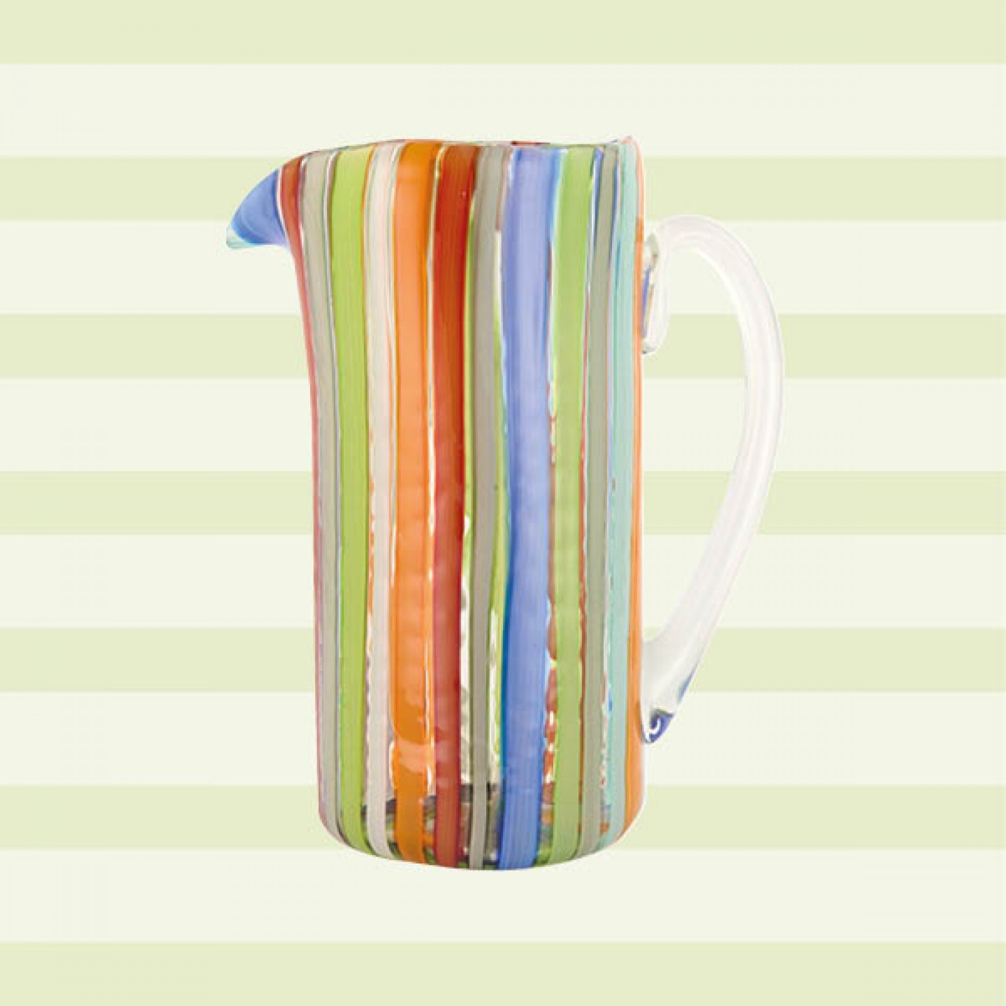 Murano glass jug