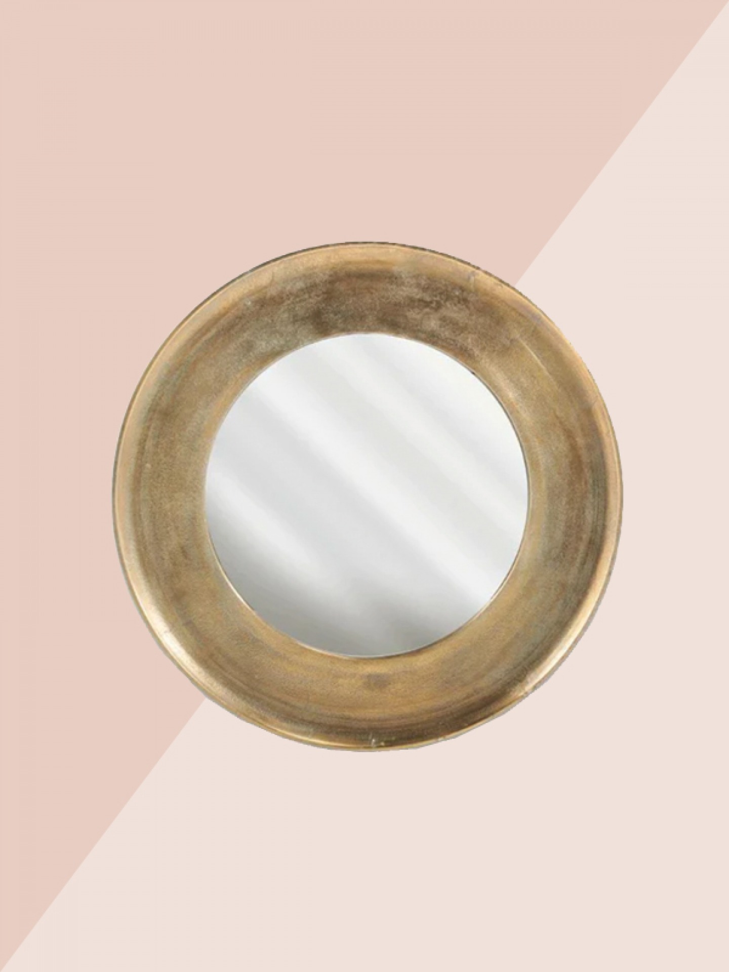 Yakira brass mirror
