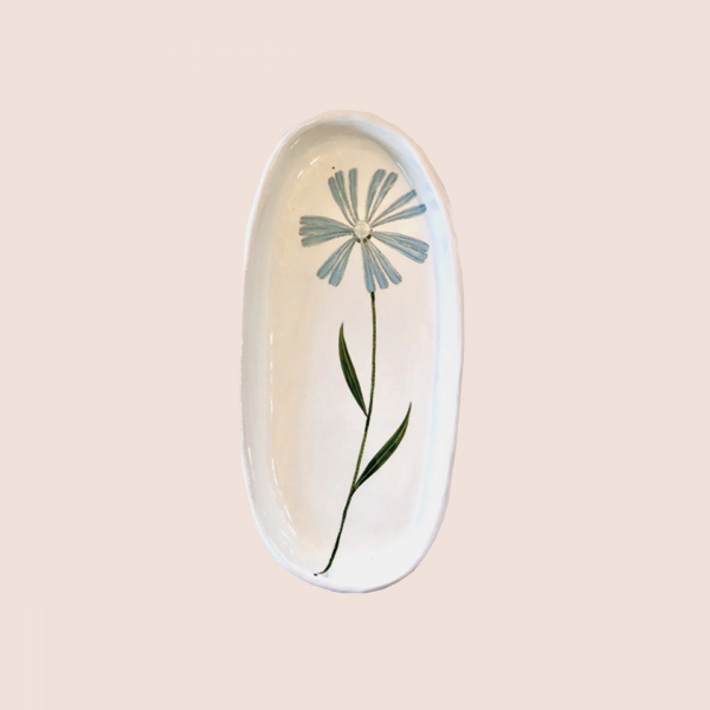 Oval serving dish