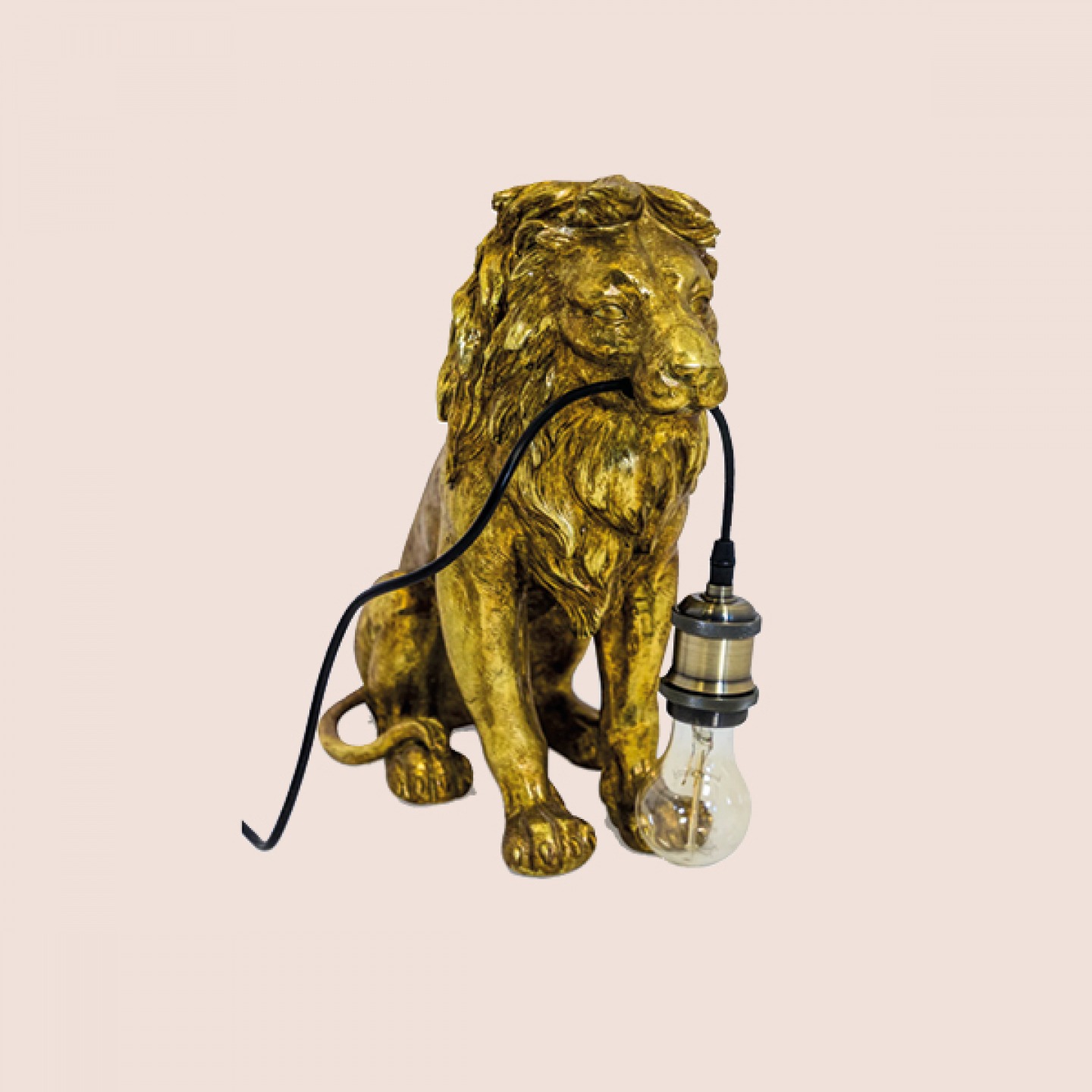 Lion lamp