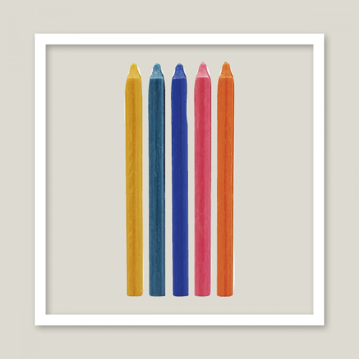 colourful candles
