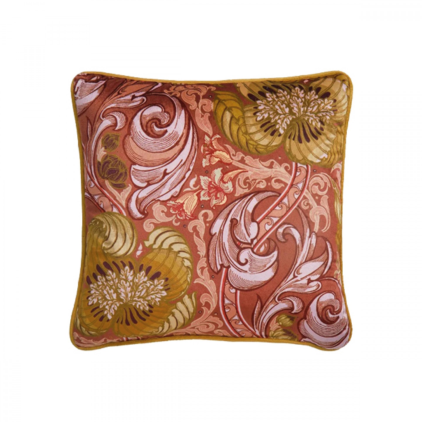 Down the Dilly soft-touch cushion cover