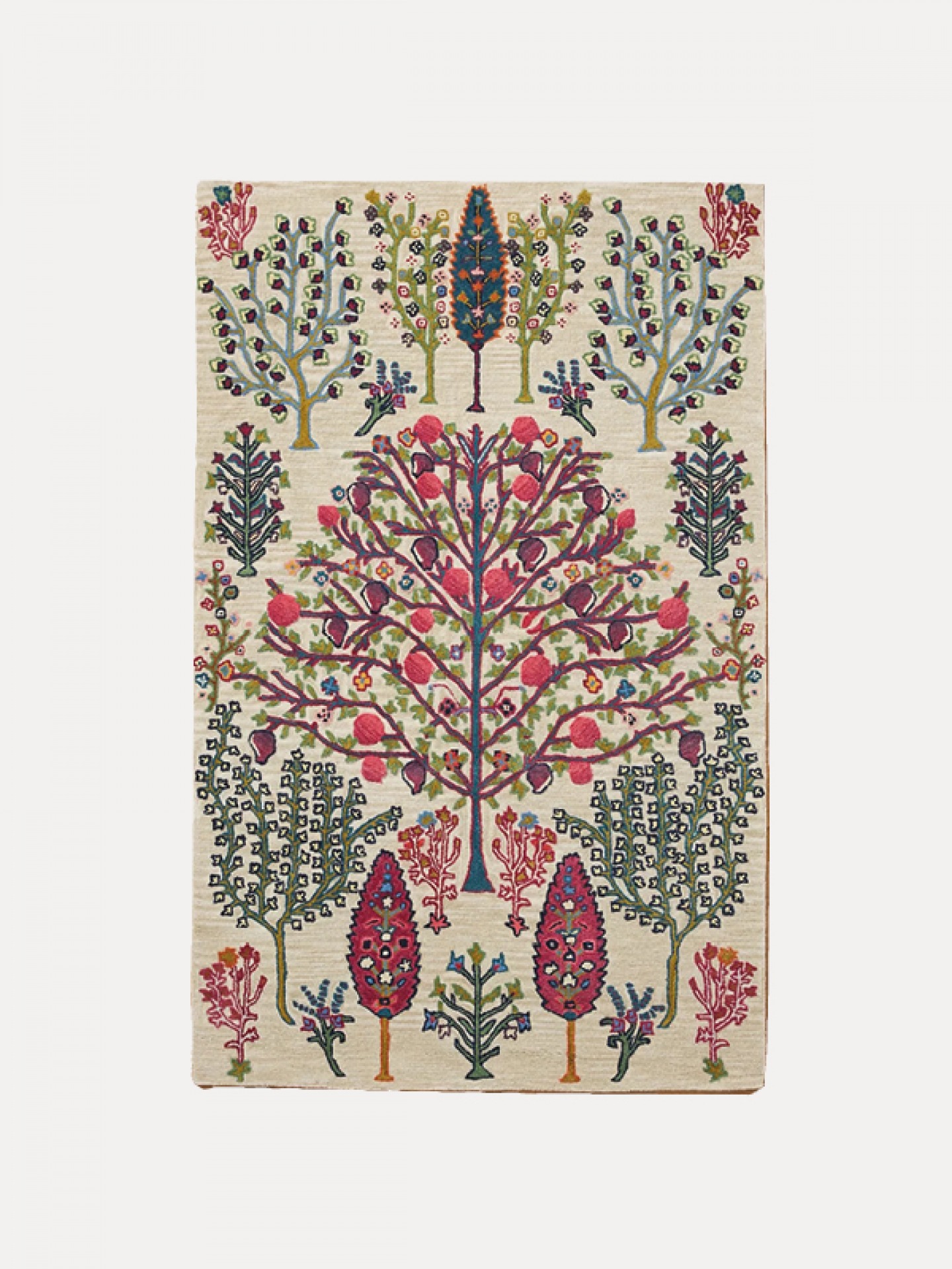 Tufted summit wool rug