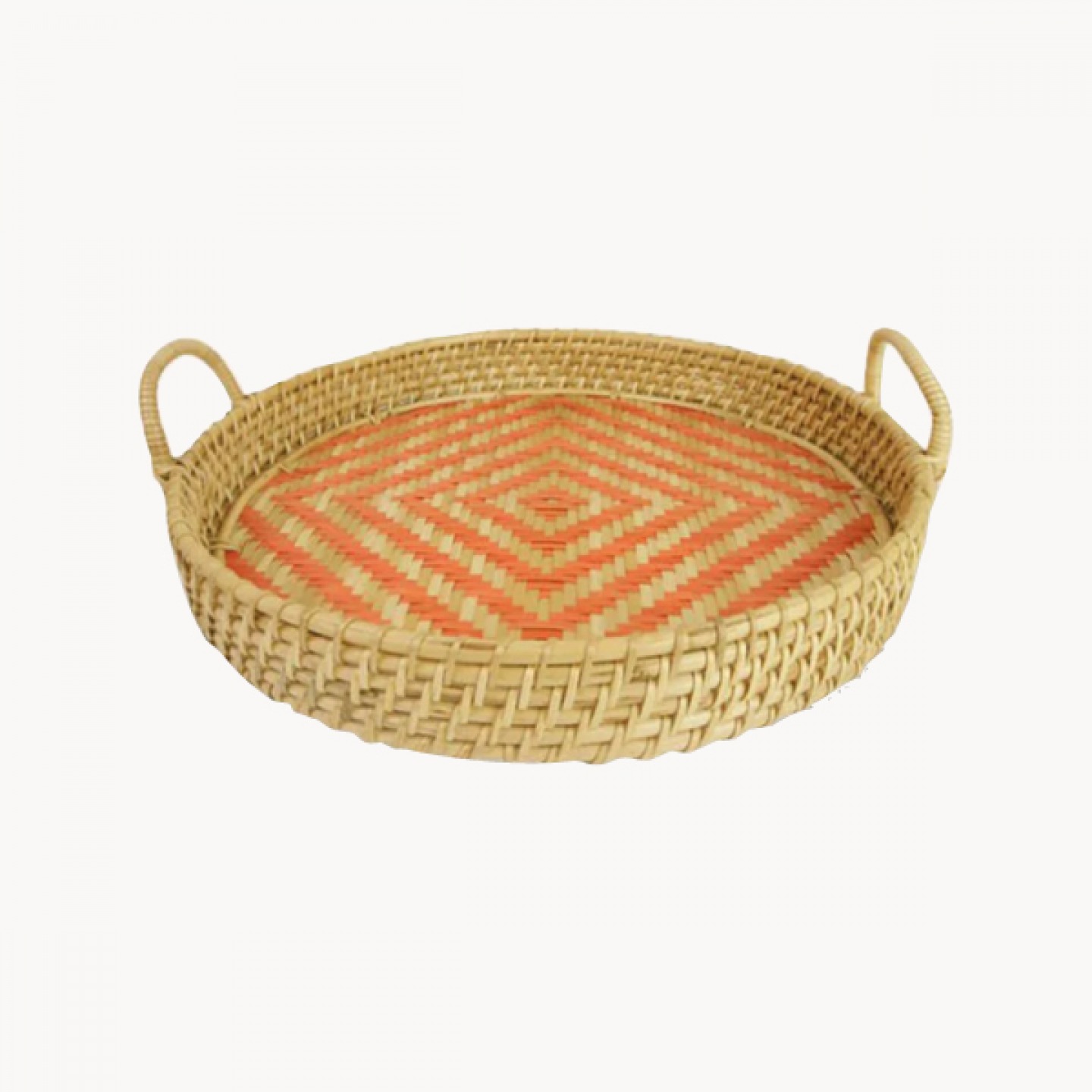 Woven tray,