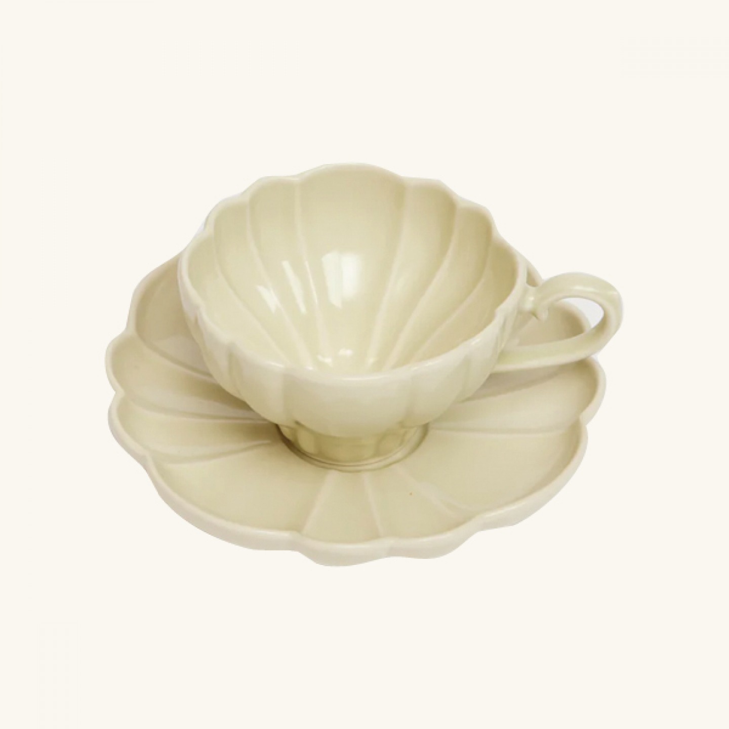 Blossom tea cup and saucer