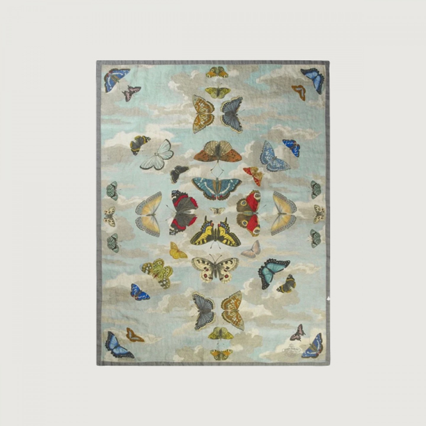 Mirrored Butterflies throw