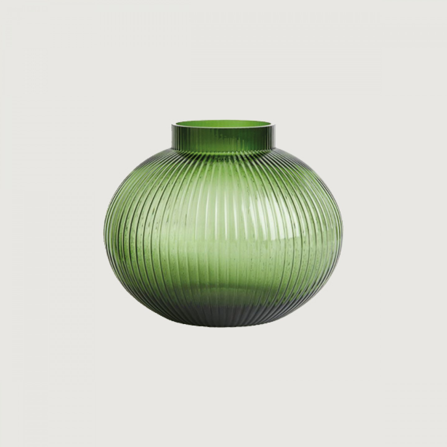 Green vase
