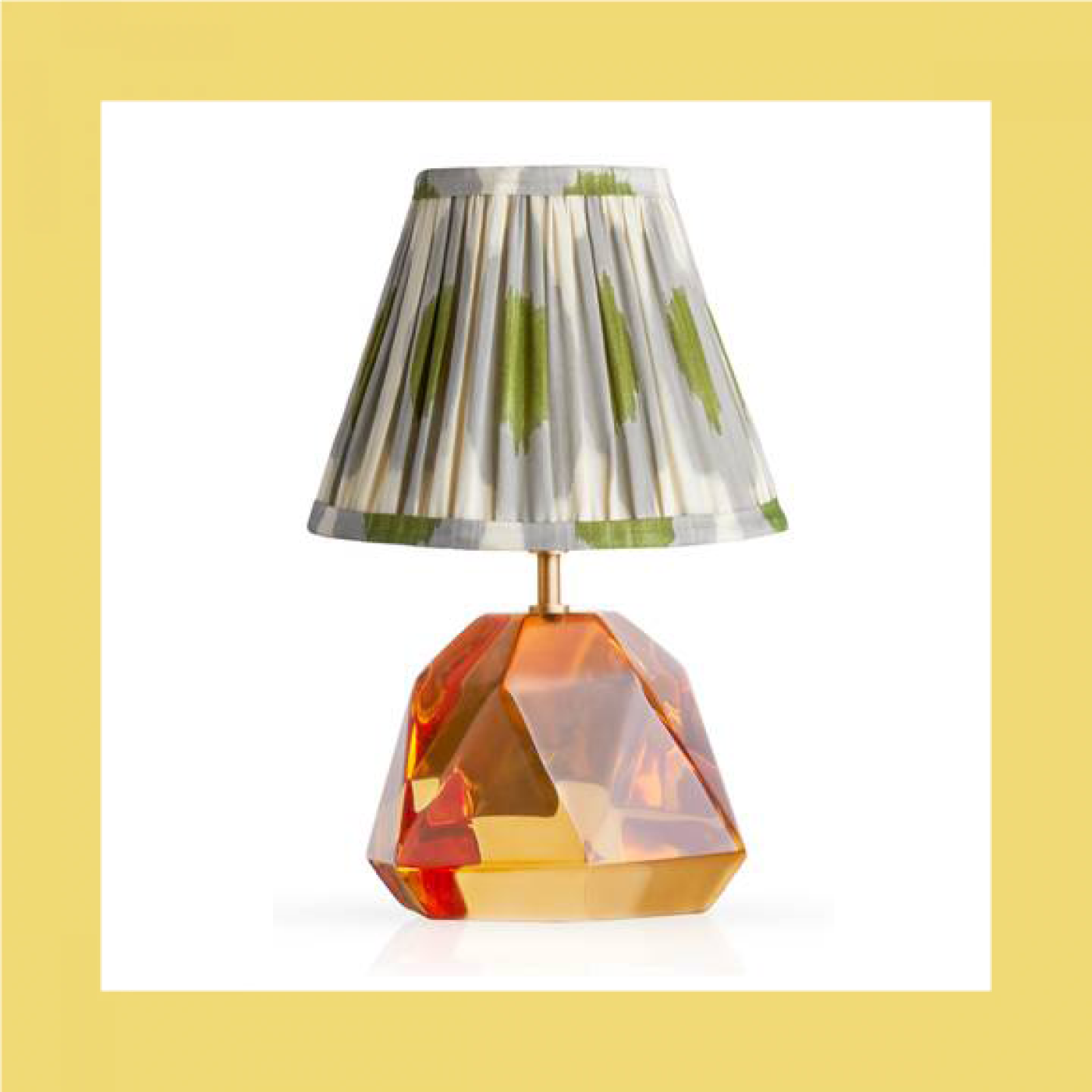 Isabella lamp in Amber, from £115 pooky.com