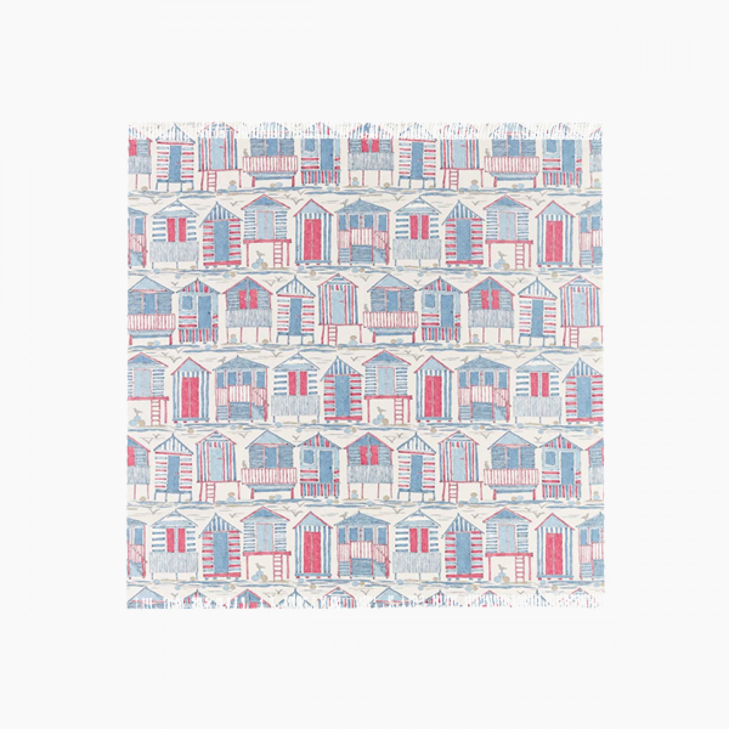 Beach Huts fabric
