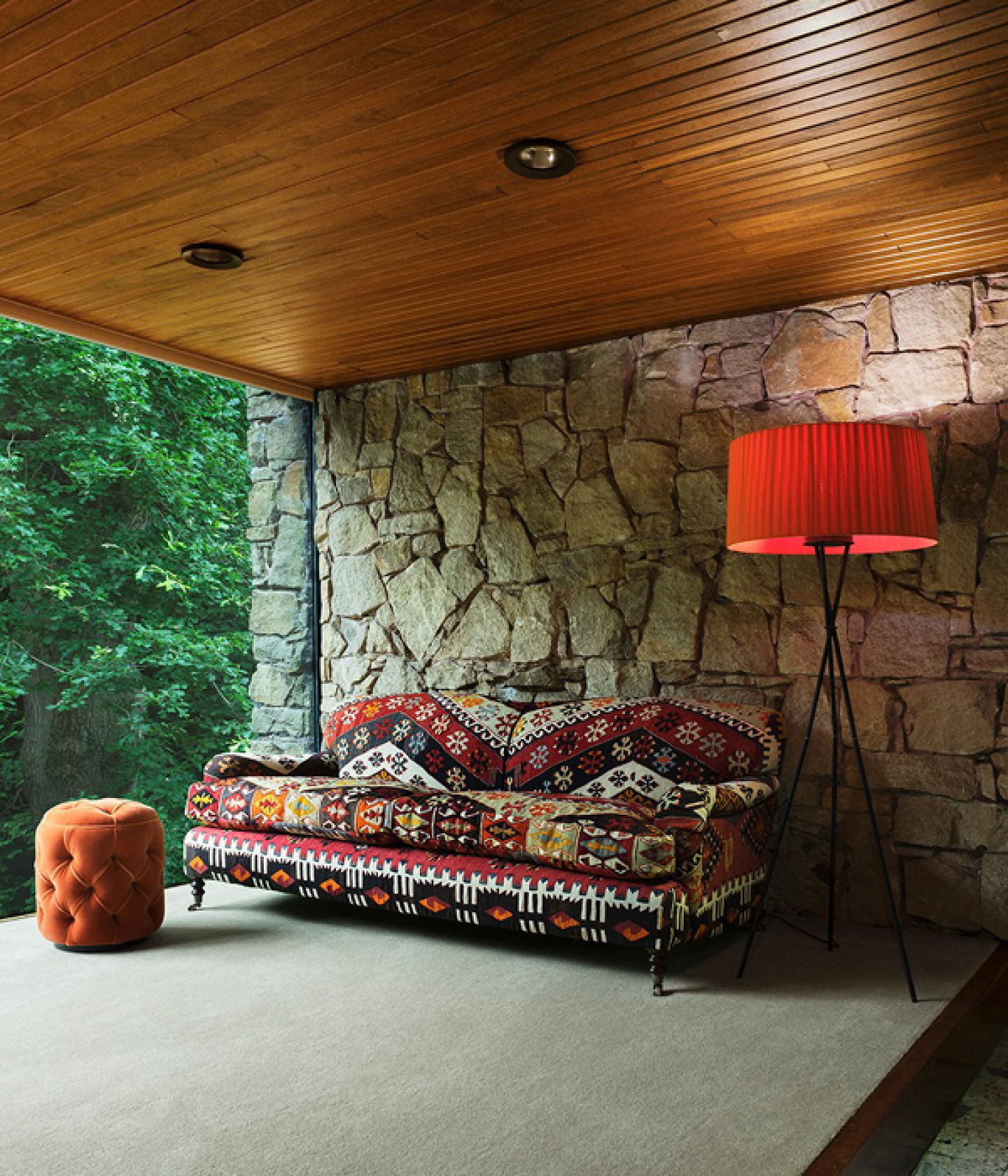 Signature kelim sofa