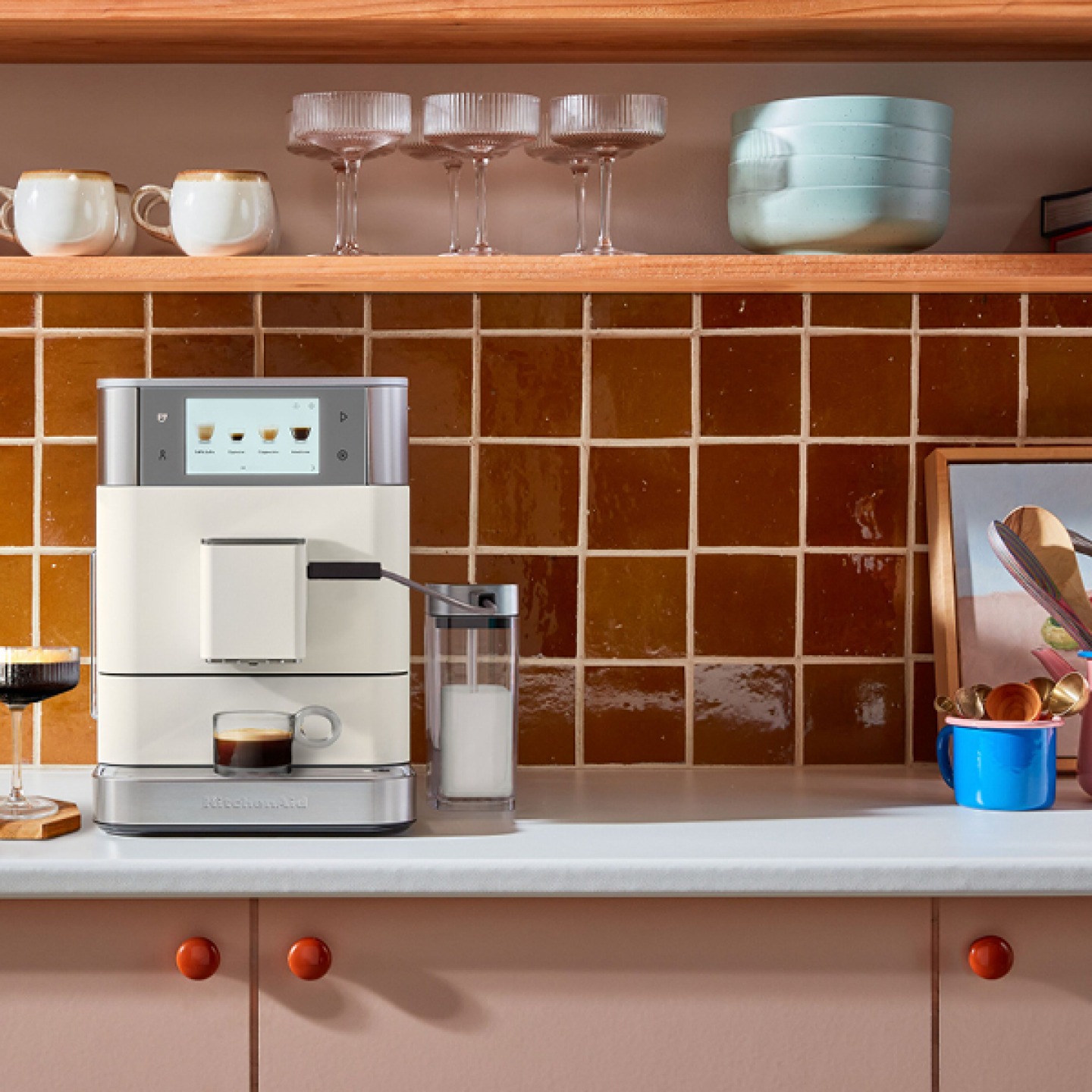 KitchenAid’s new fully-automatic espresso machine