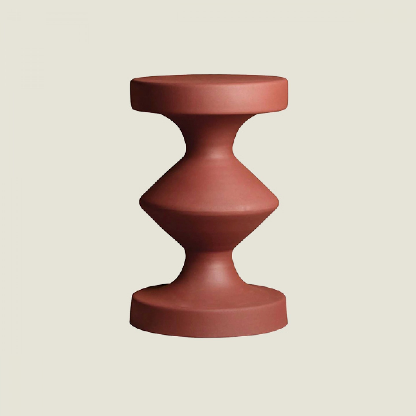 Metal side table