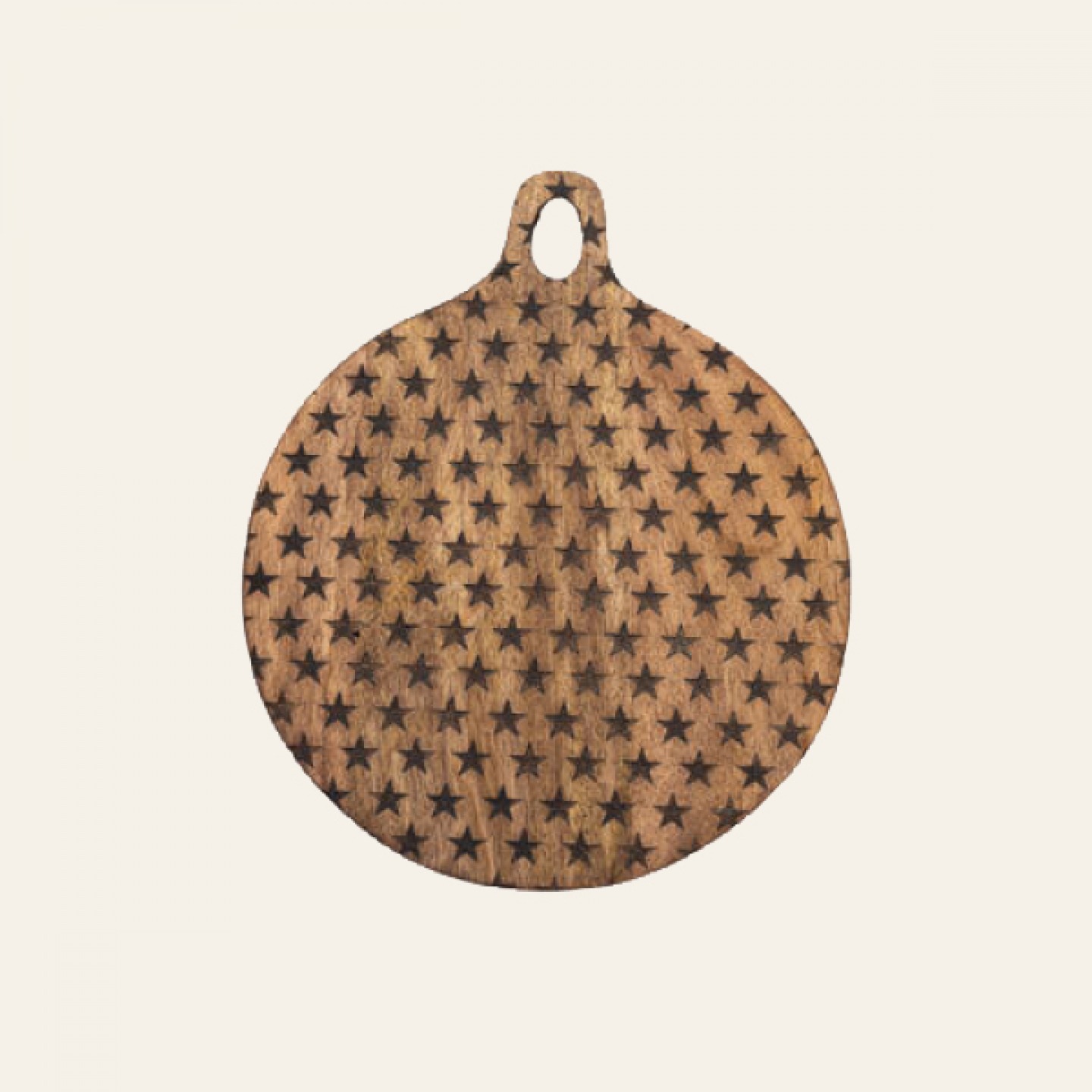 Statement stars mango wood serving board