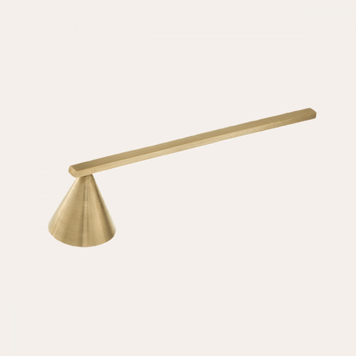 Brass candle extinguisher