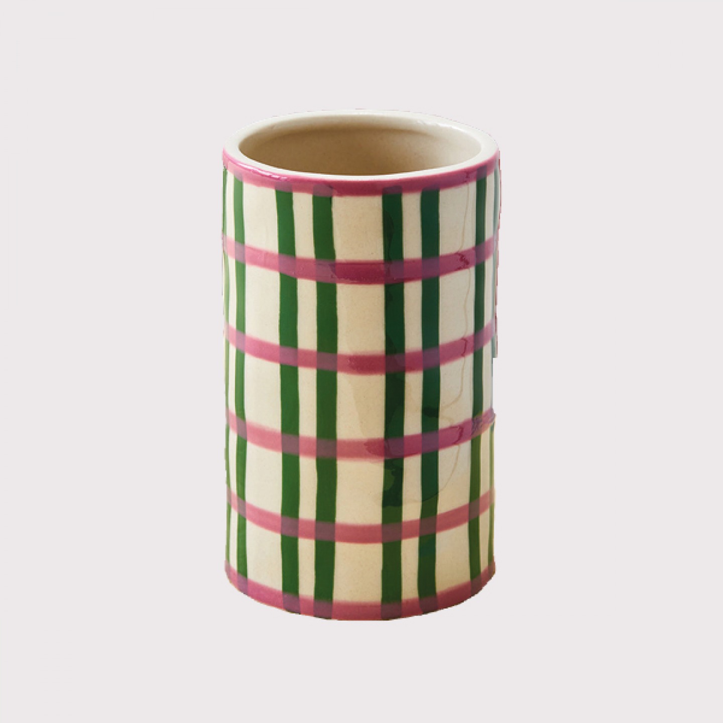 Checkered vase