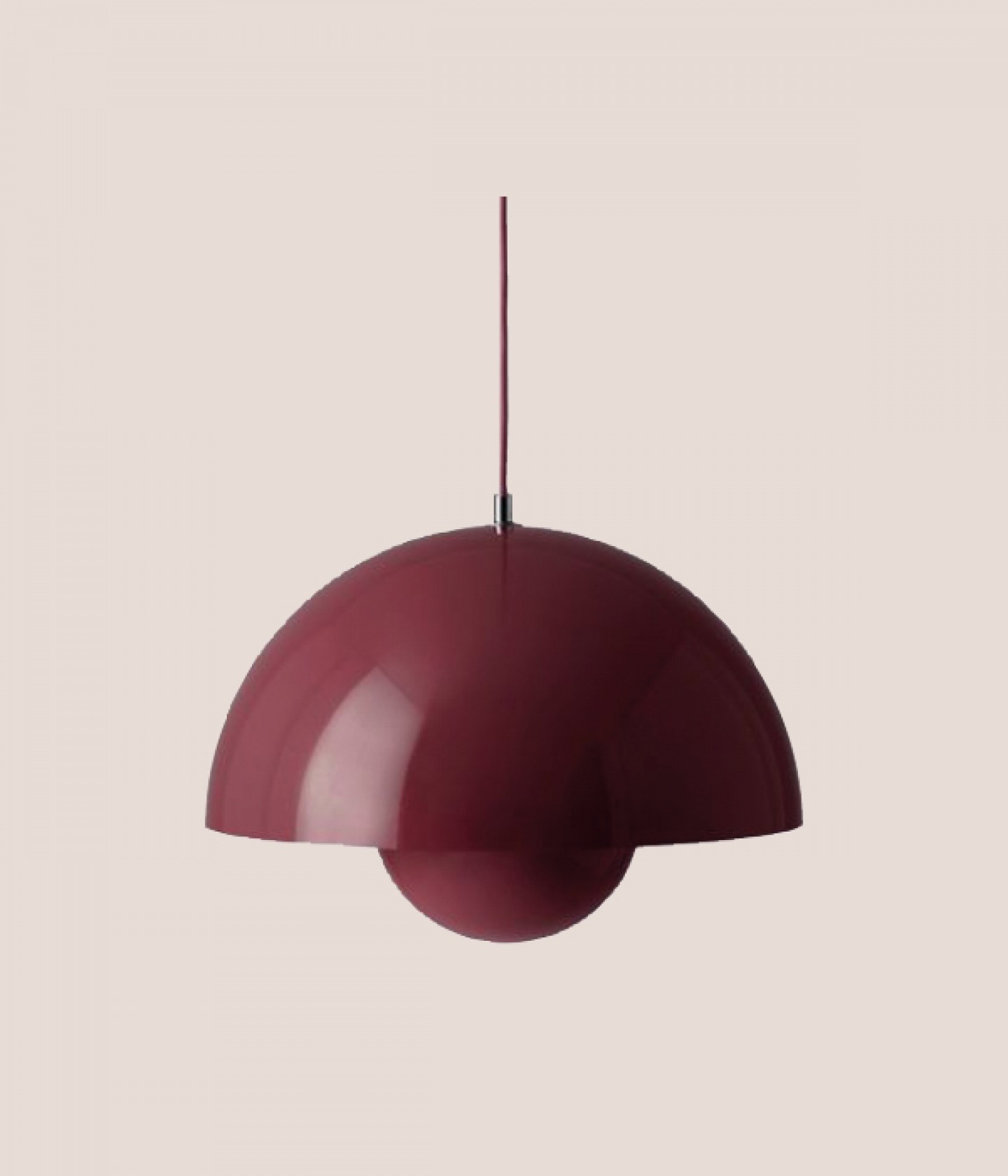 Flowerpot pendant light