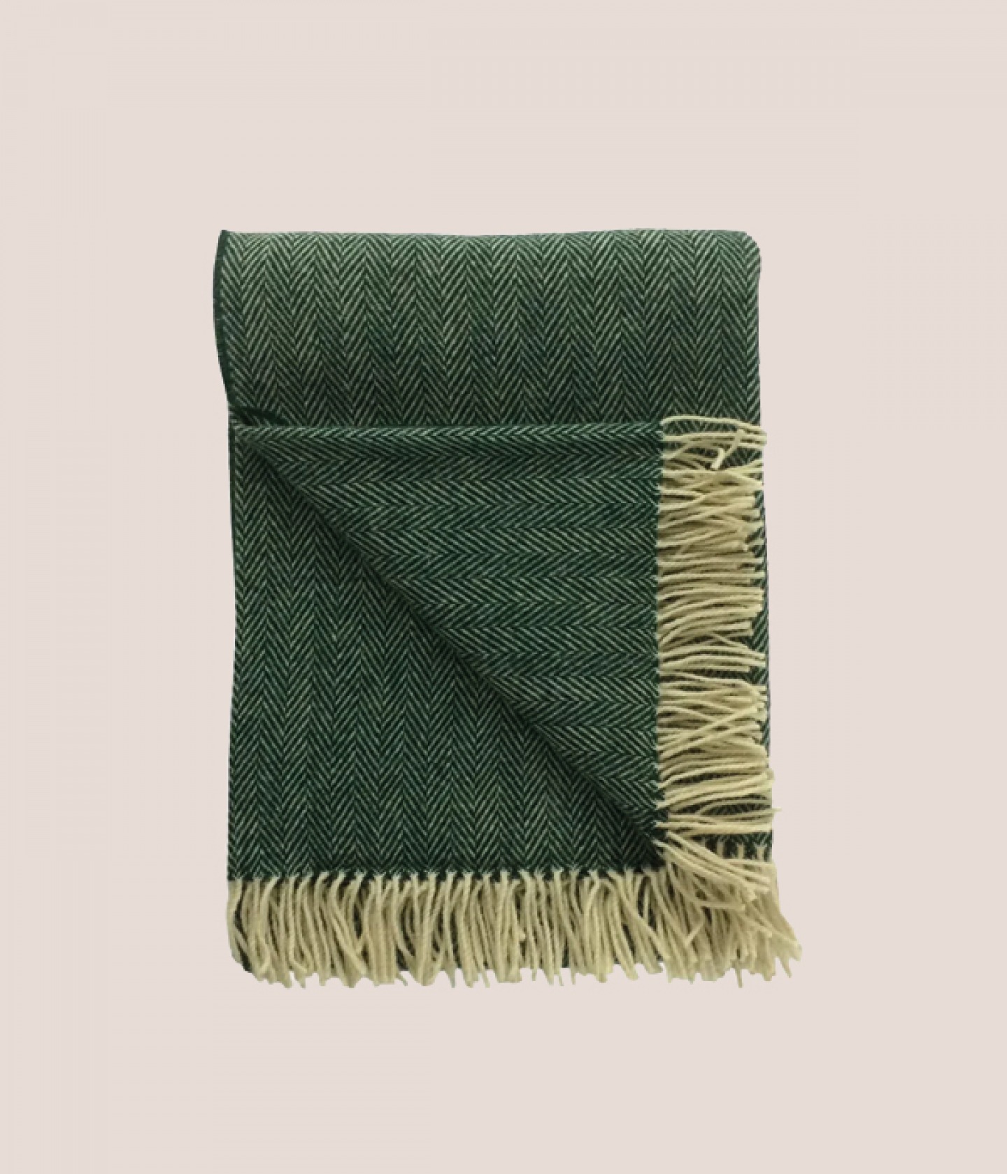 Herringbone wool blanket