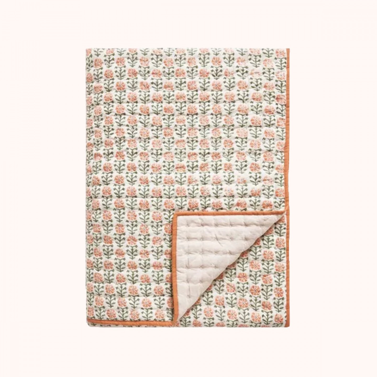 Aria reversible quilted bedspread