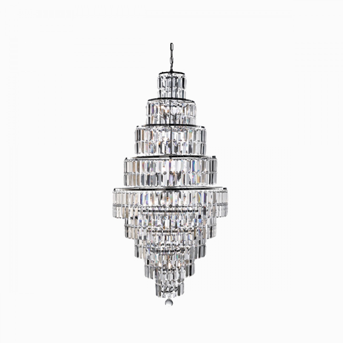 Empire 13-light chandelier