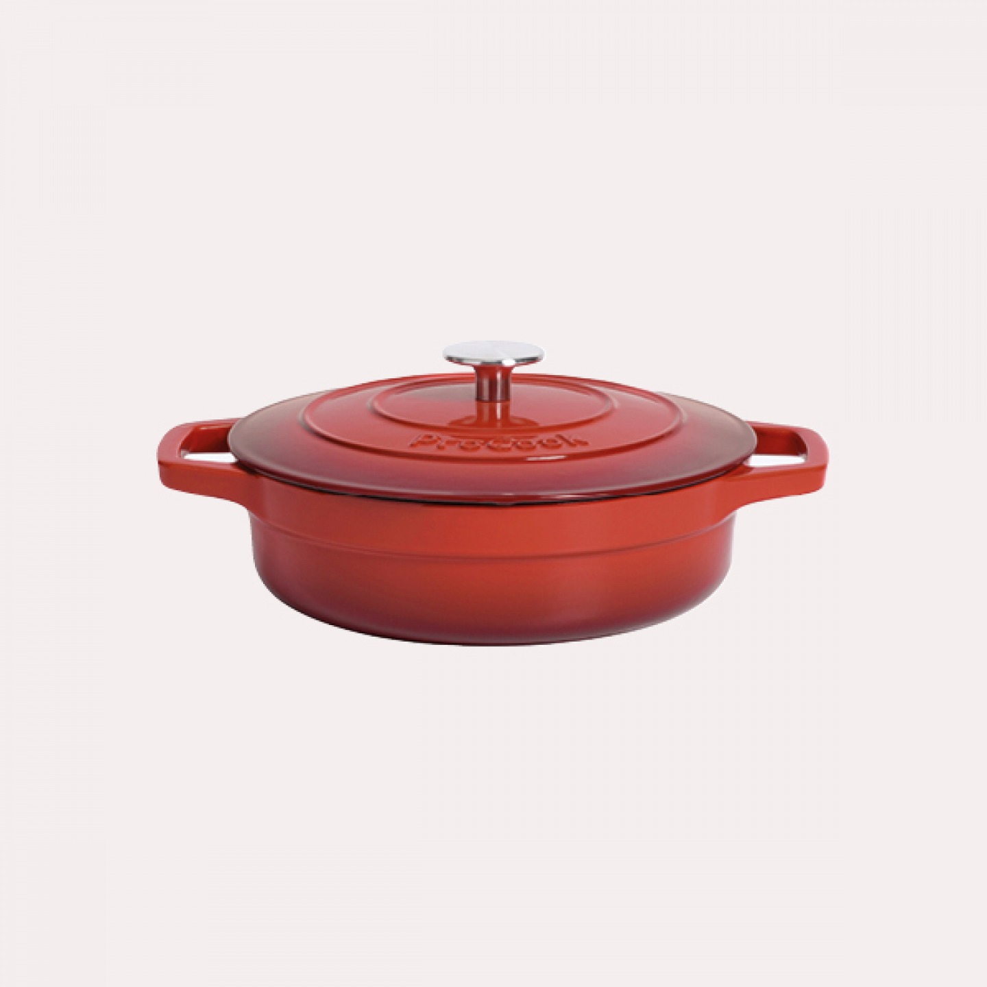Cast iron casserole dish