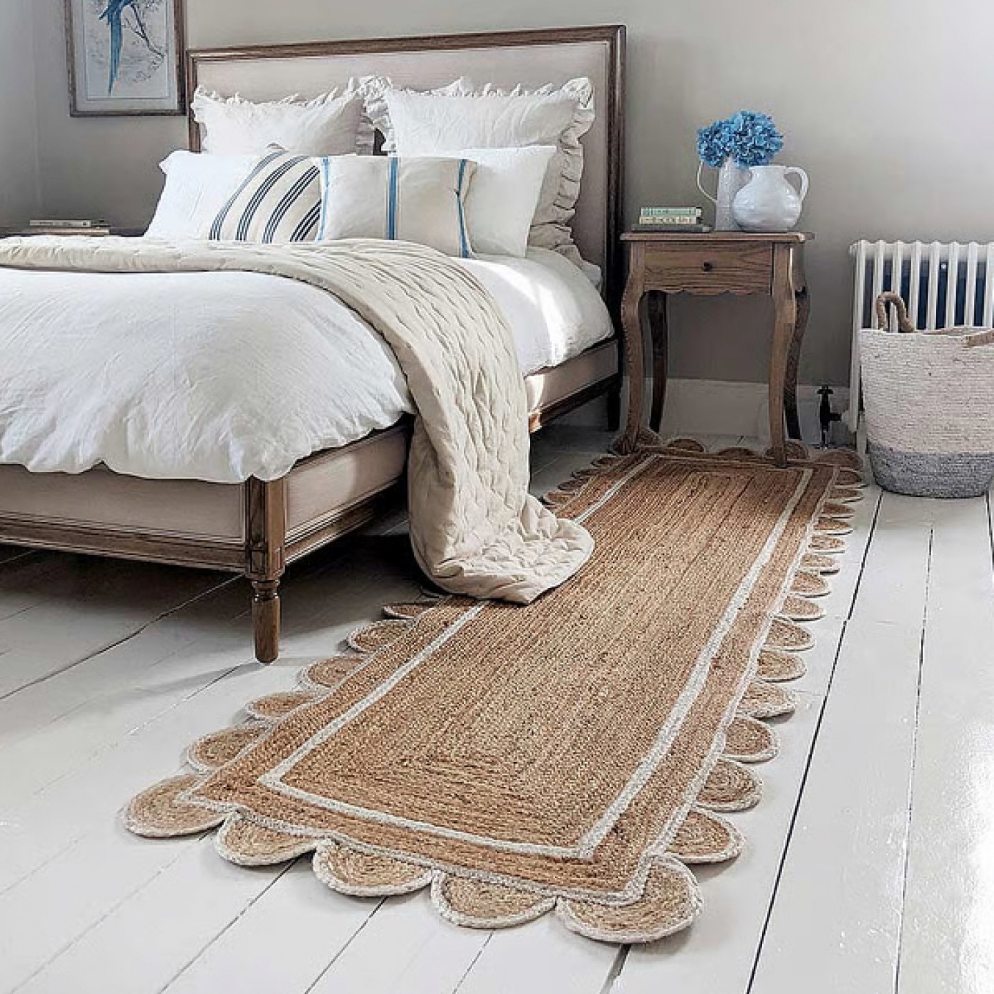 Sundar scallop white runner