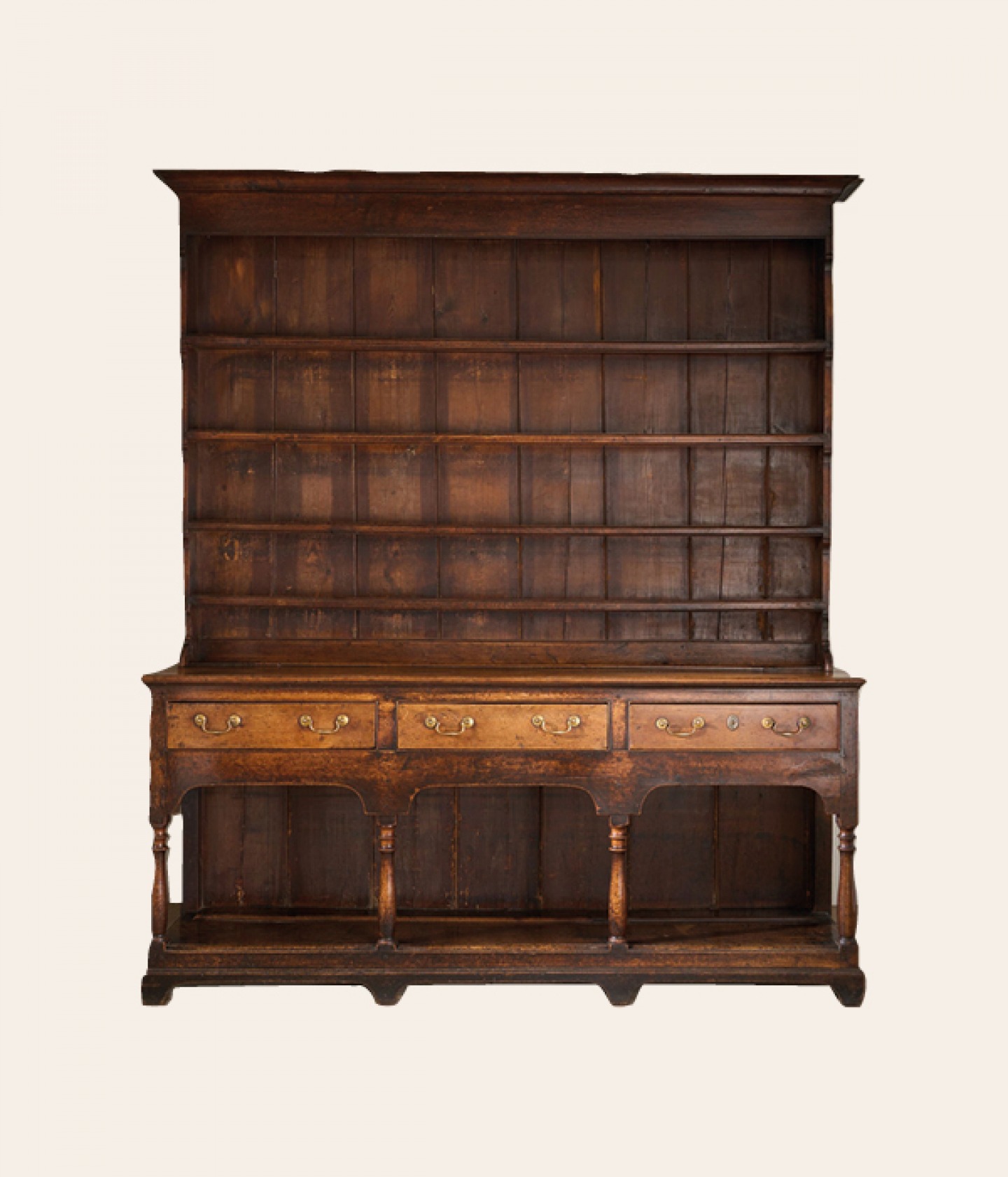 18th century elm county dresser