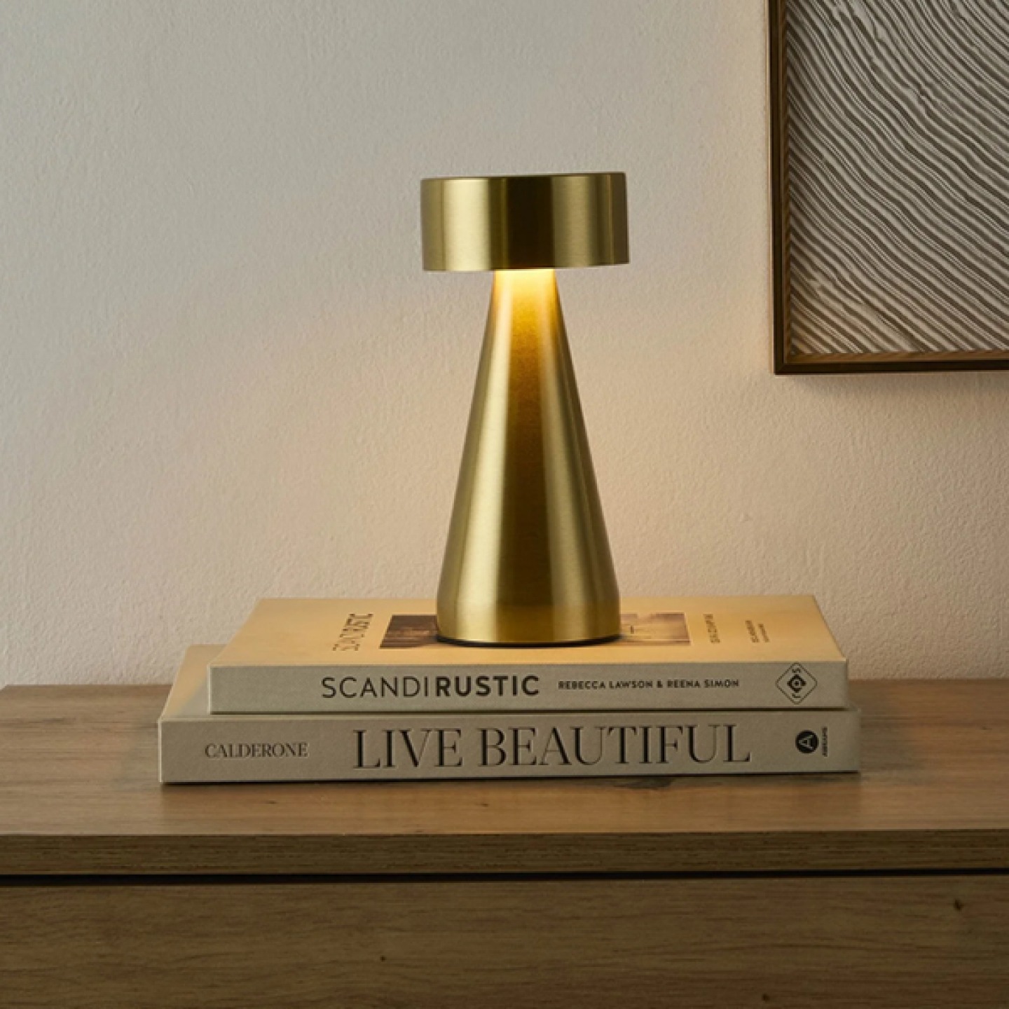 Zeta mini LED rechargeable lamp