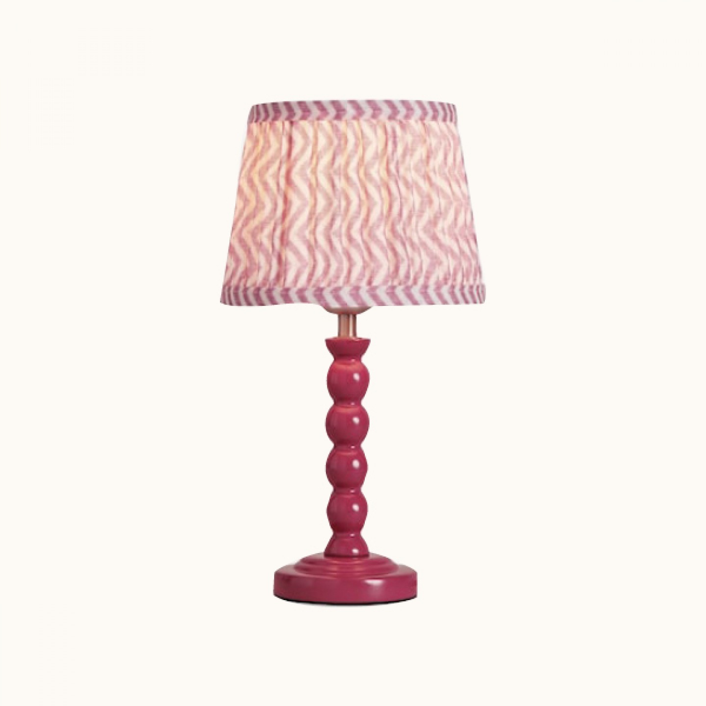 Mini bobbin table lamp, £30 Next