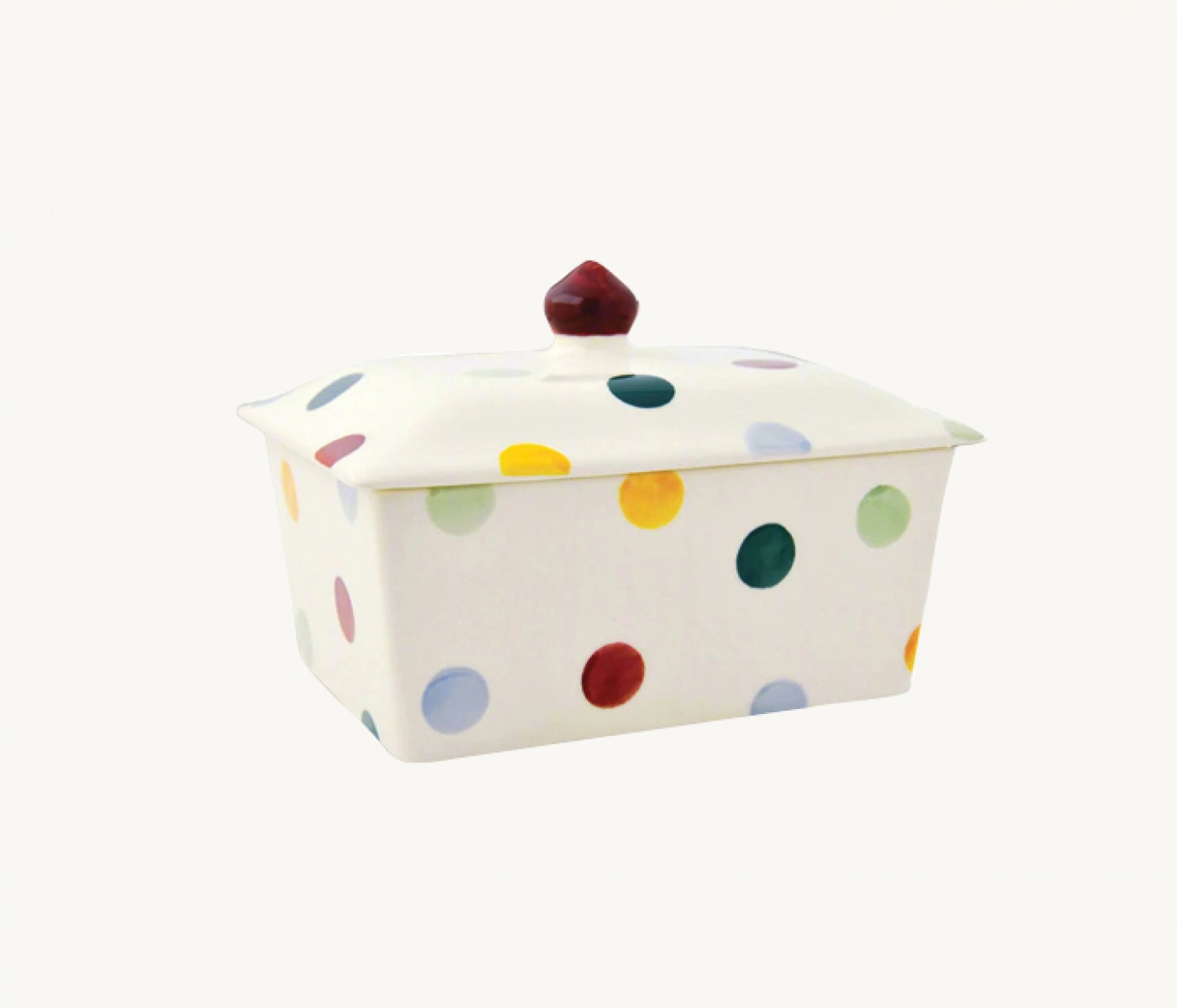 Polka Dot small butter dish