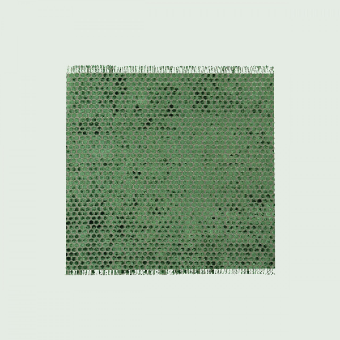 Jabot fabric in Emerald