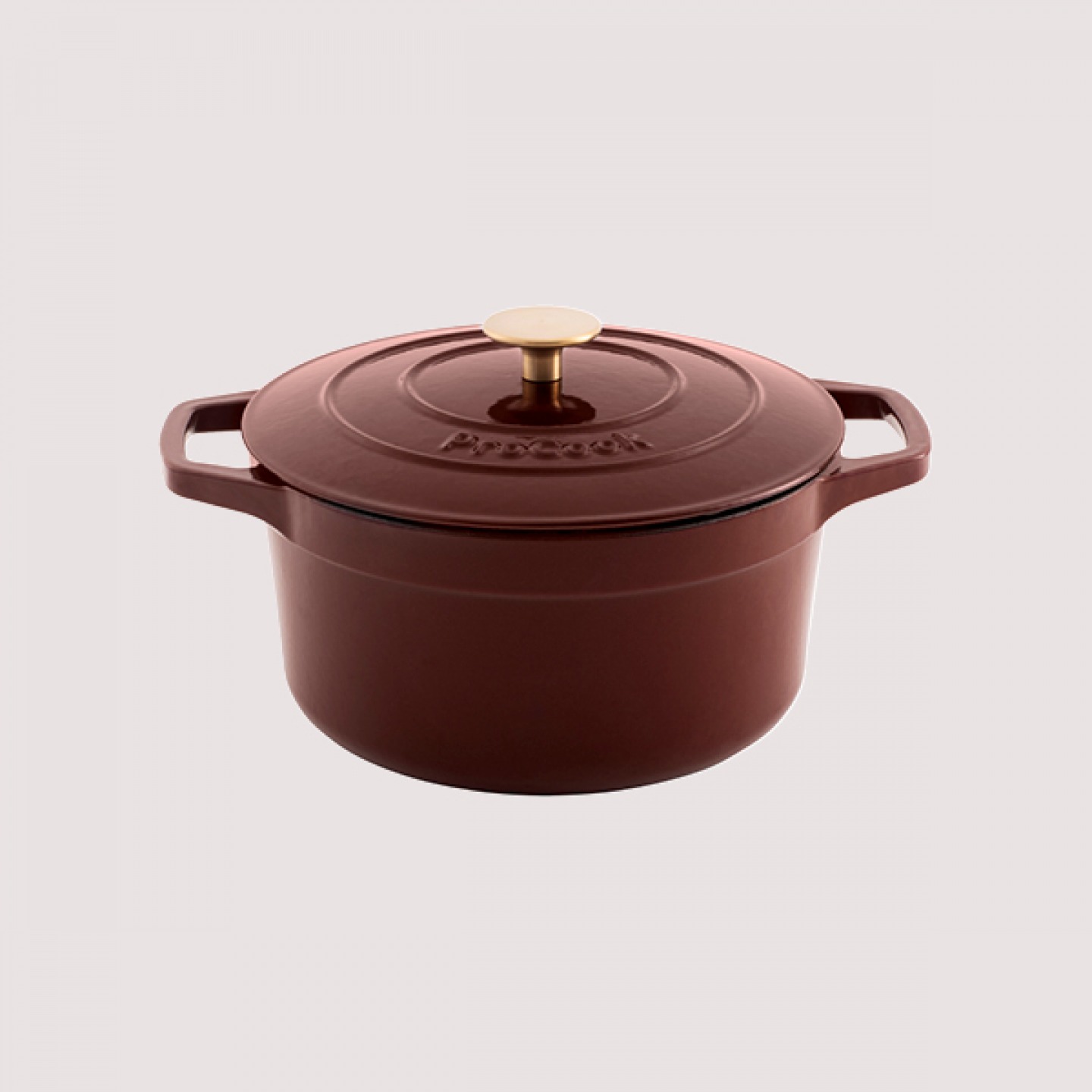 Cast iron casserole dish