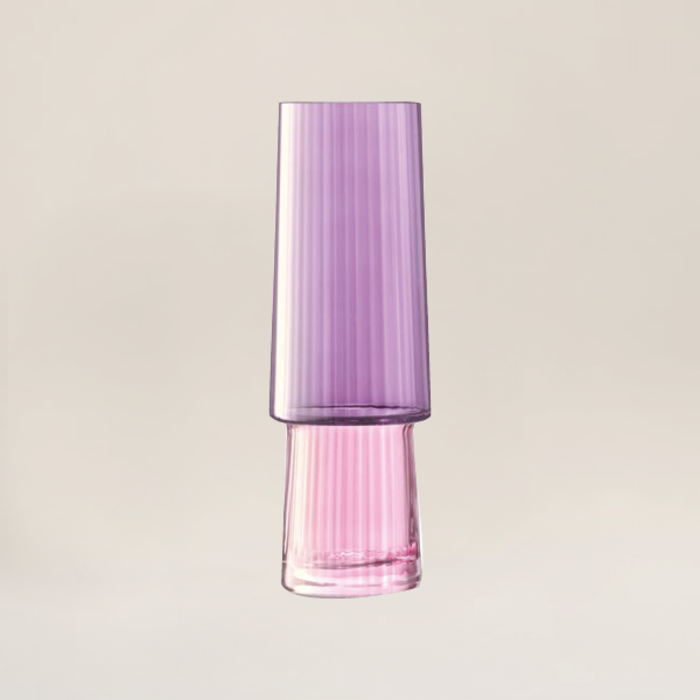 Gems glass vase