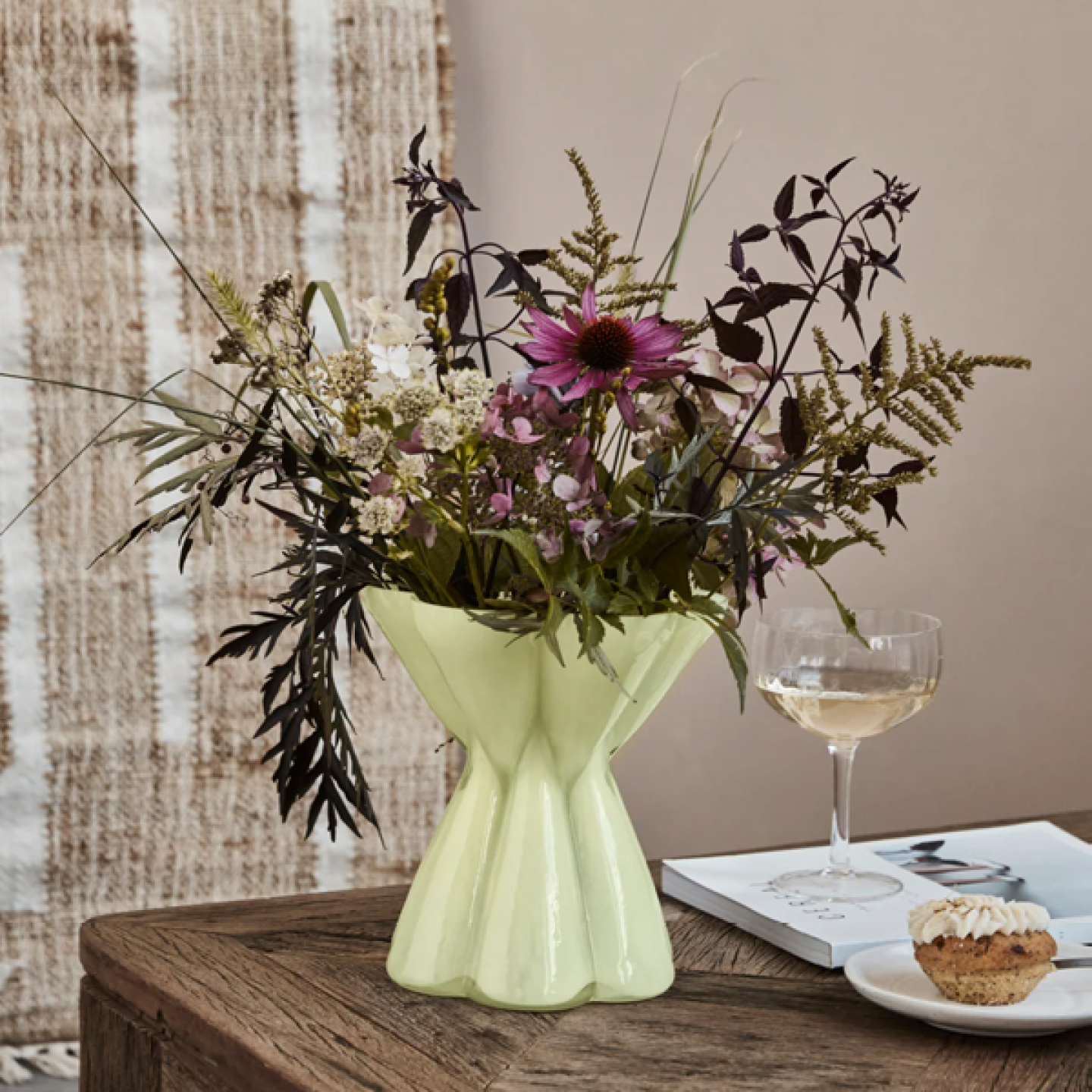 Yellow Say vase