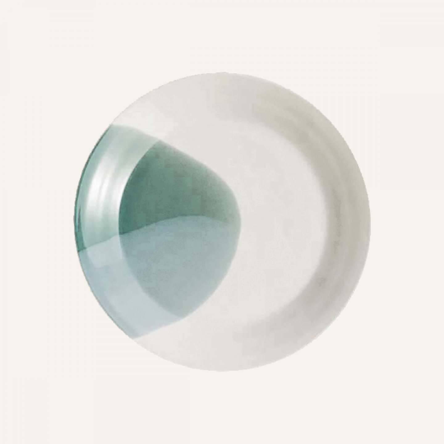 1815 Signature green dinner plates