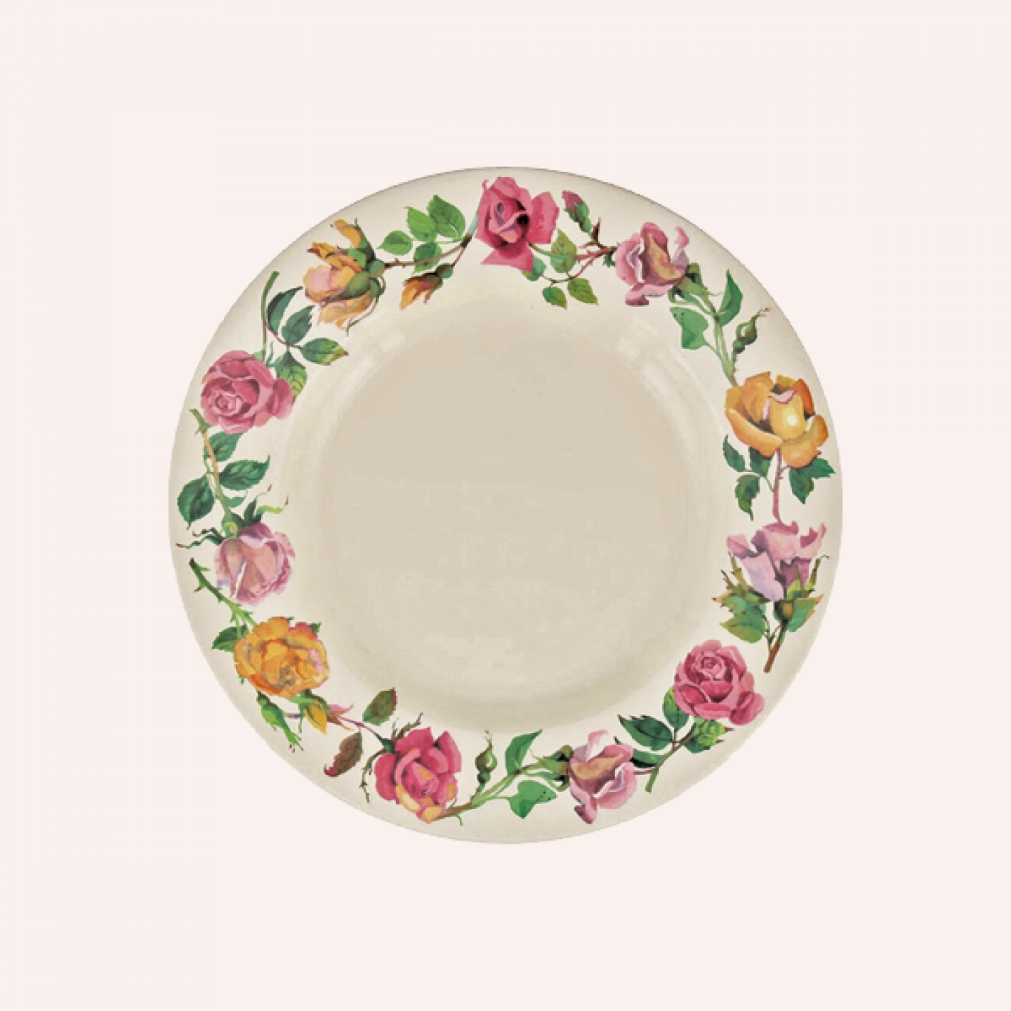 Granny’s Roses dinner plate