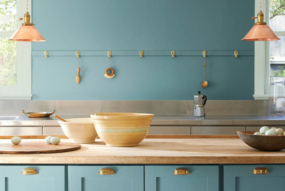 Teal Aegean Inspiration - Benjamin Moore