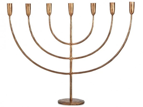 Giant brass candlestick