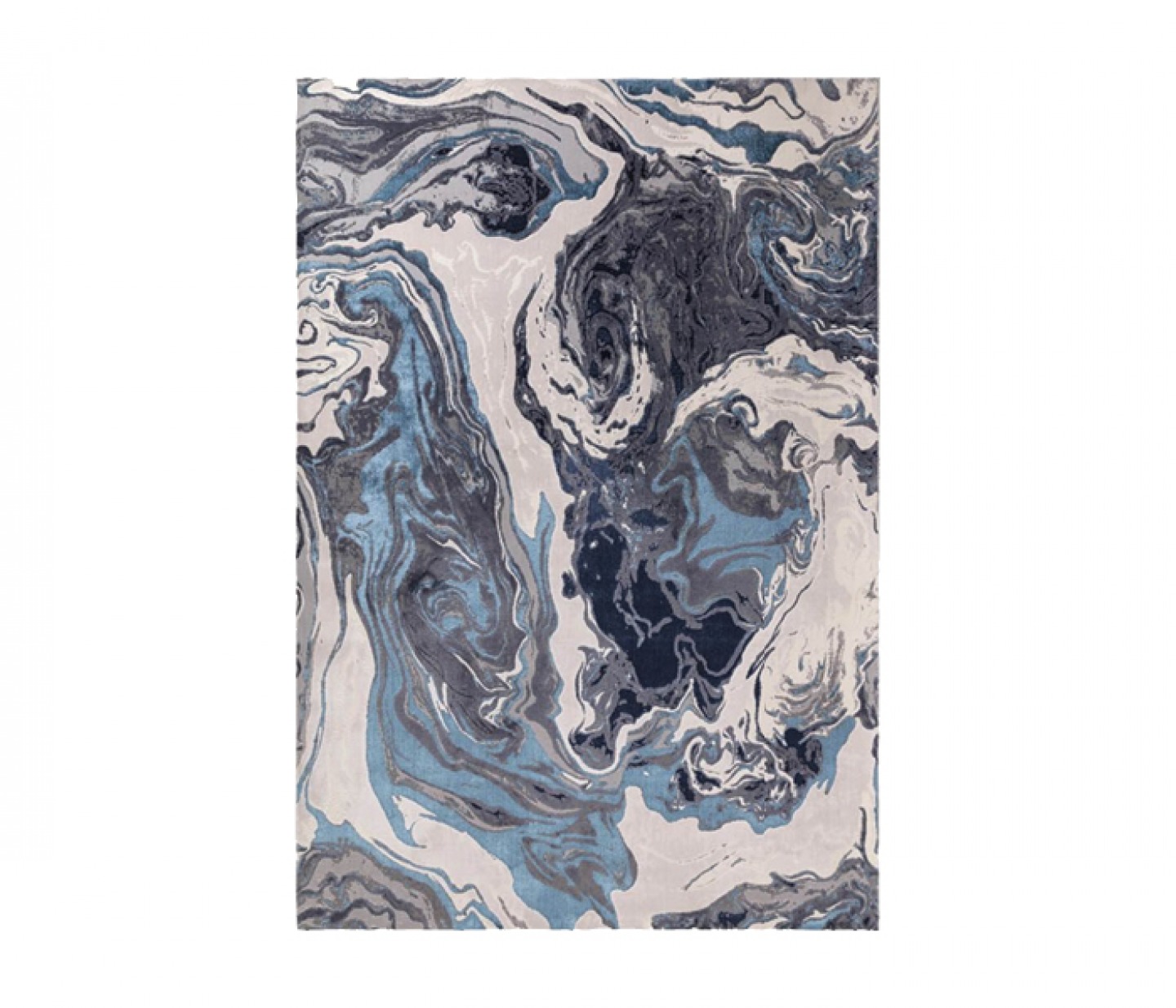 marble effect rug