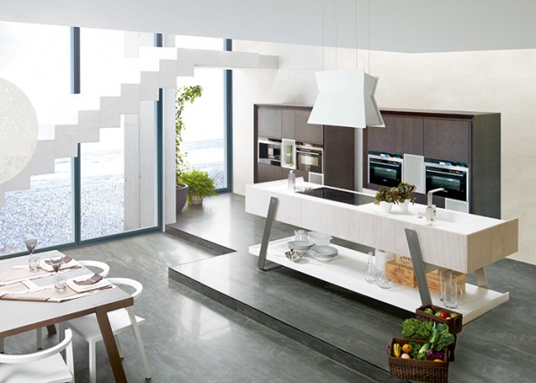 Trotter kitchen by Porcelanosa