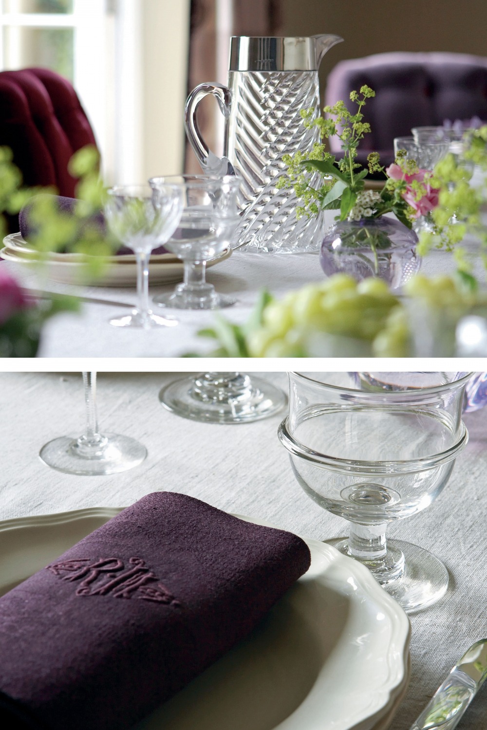 William Yeoward tableware, by Gavin Kingcome