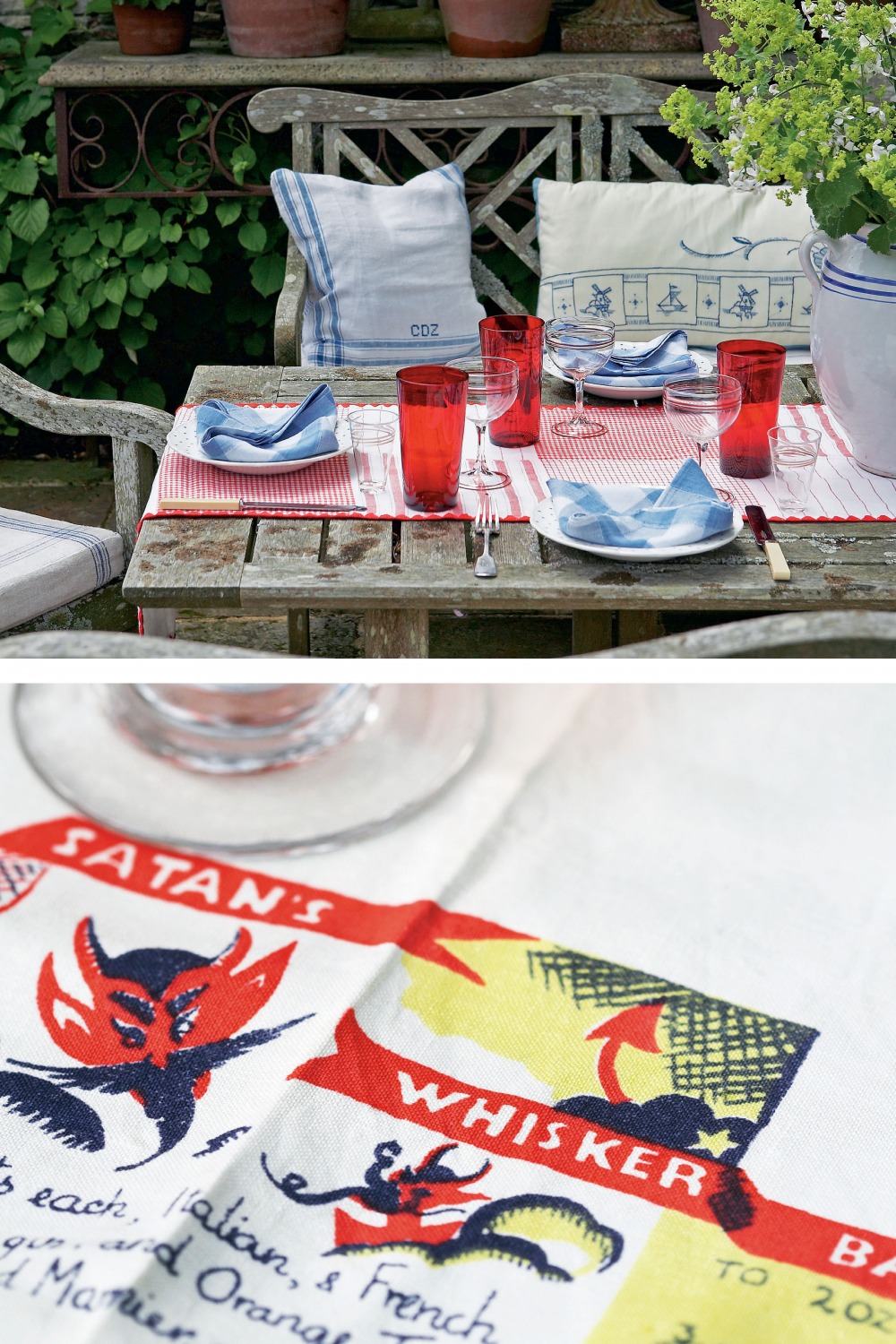 William Yeoward outdoor table, by Gavin Kingcome